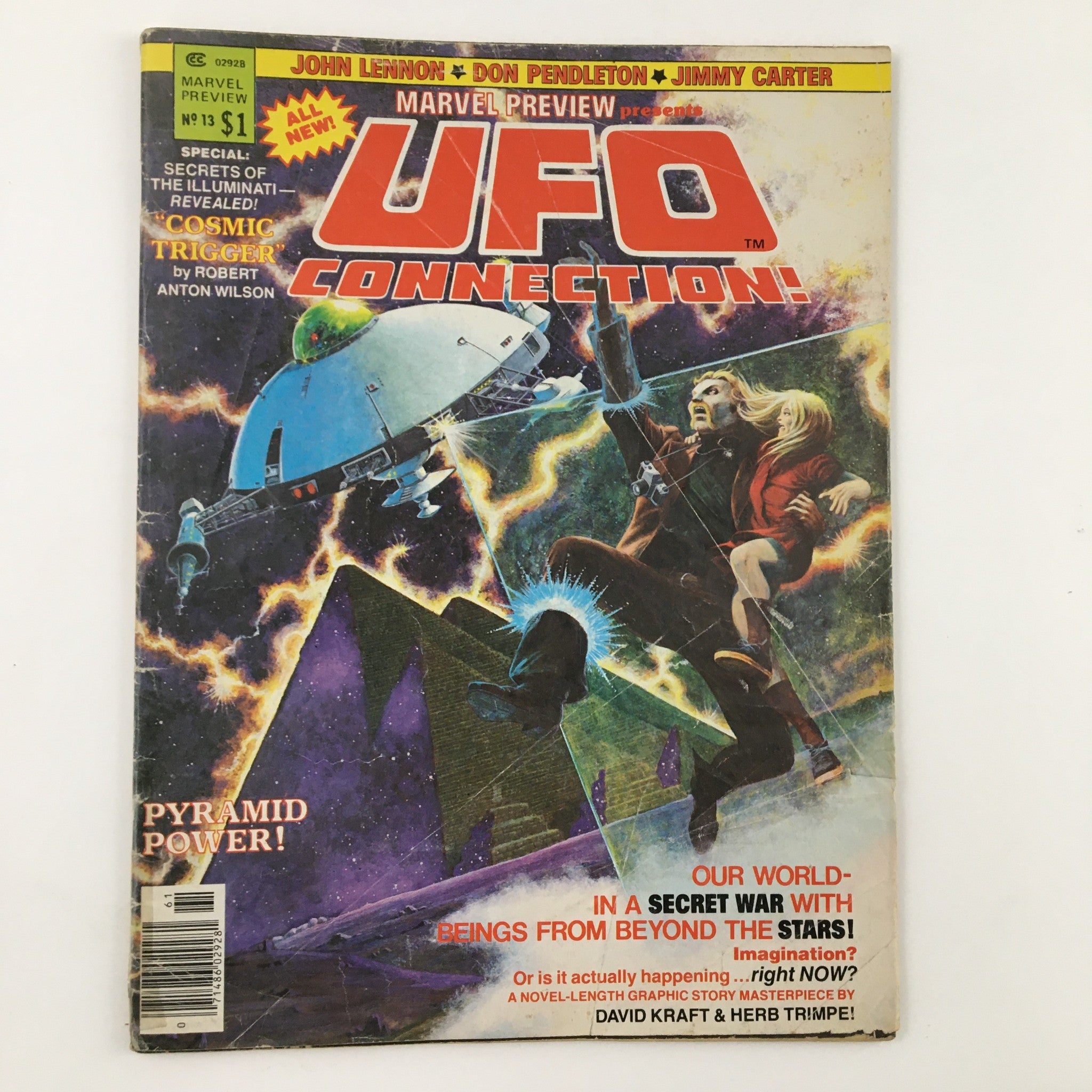 Marvel Preview Magazine No. 13 UFO Connection Jimmy Lennon No Label