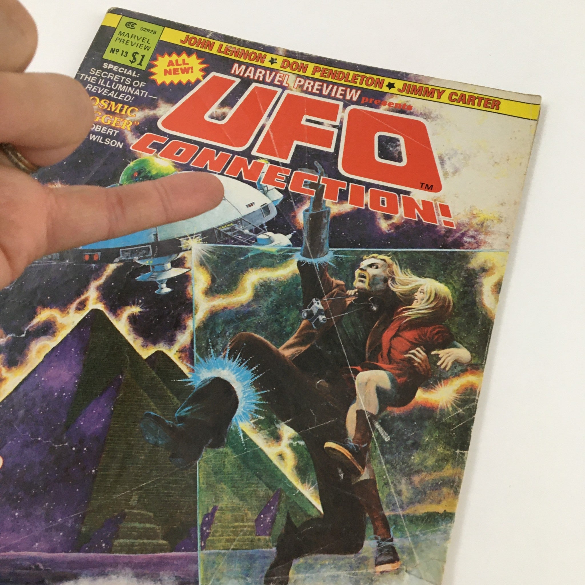 Marvel Preview Magazine No. 13 UFO Connection Jimmy Lennon No Label