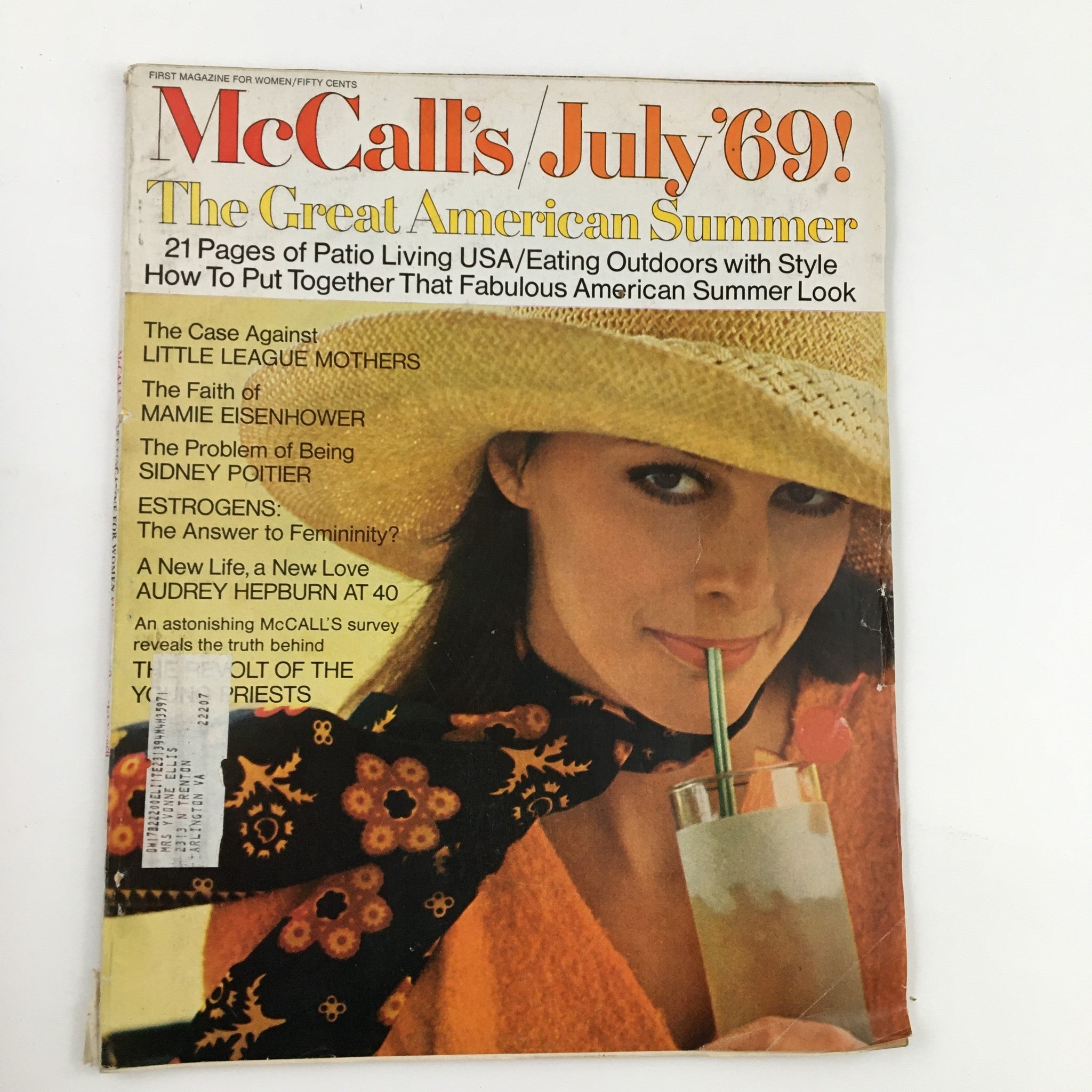 McCall's Magazine July 1969 The Case Against Little League Mothers