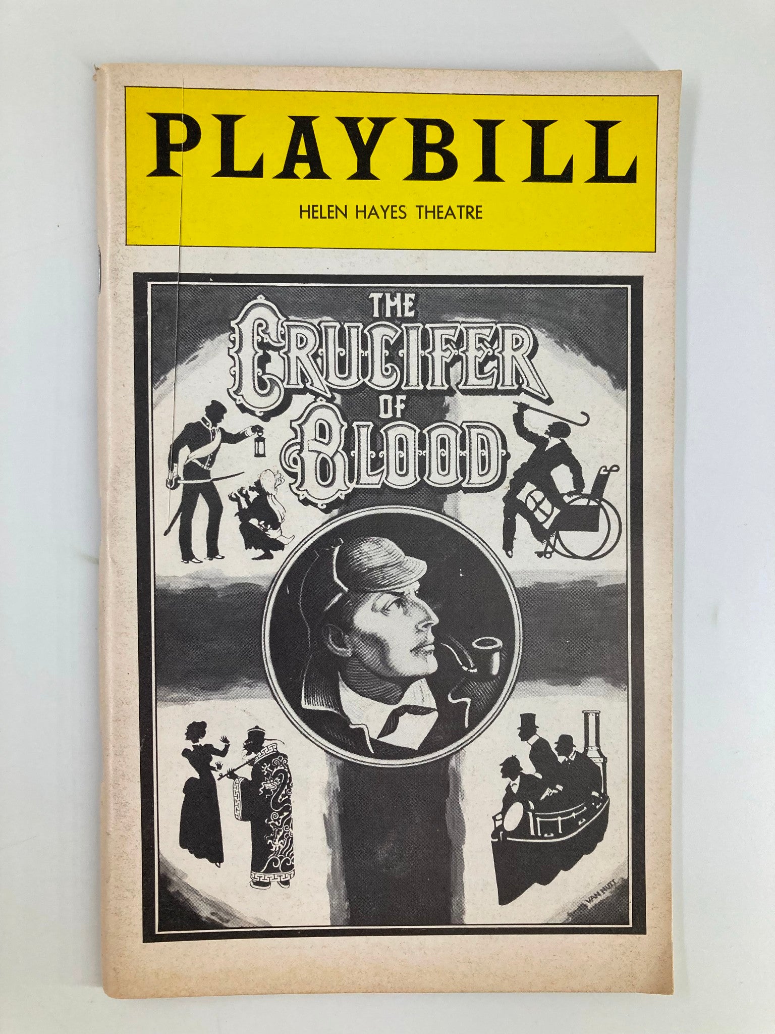 1978 Playbill Helen Hayes Theatre Paxton Whitehead in The Crucifer of Blood