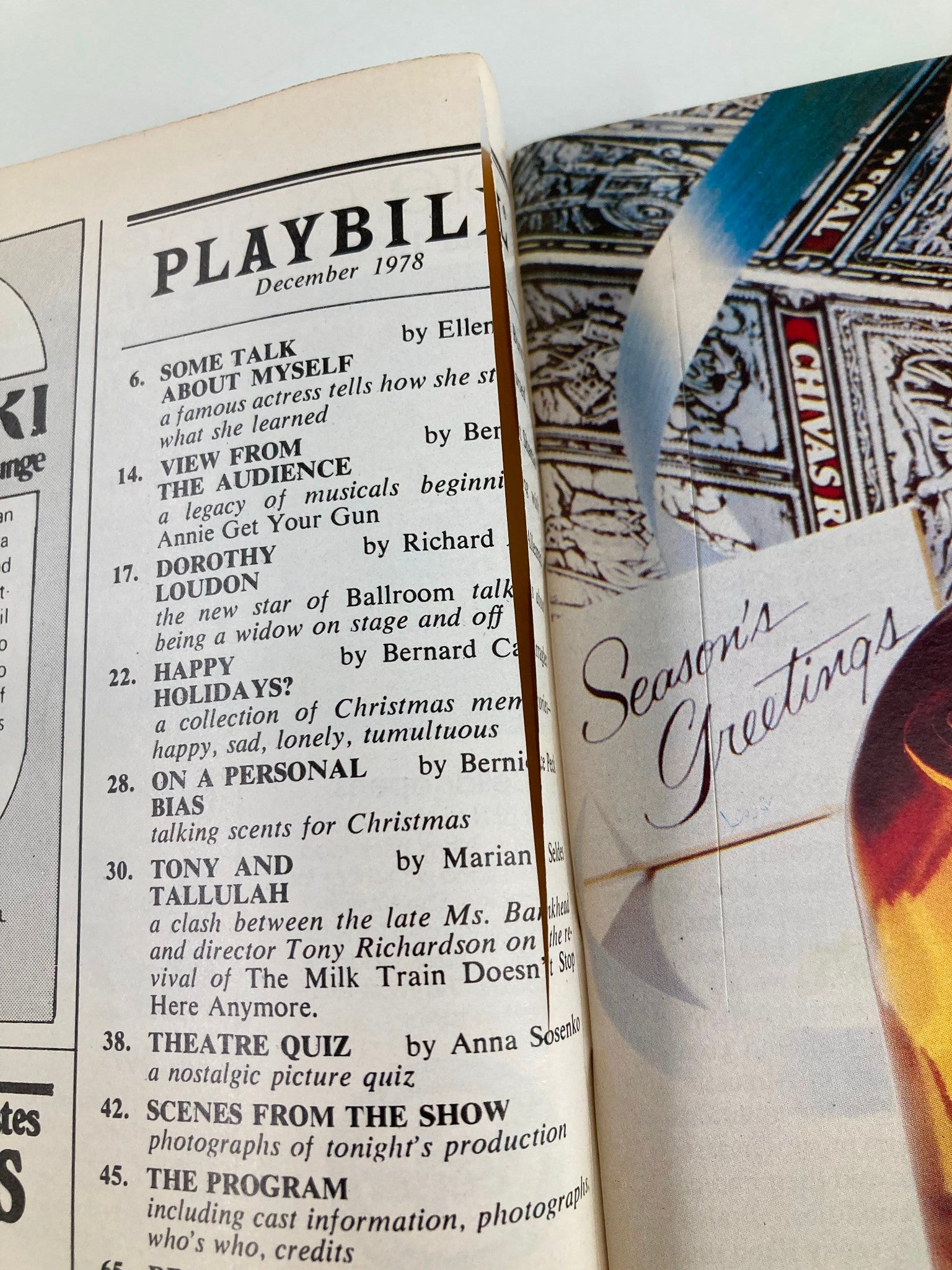 1978 Playbill Helen Hayes Theatre Paxton Whitehead in The Crucifer of Blood