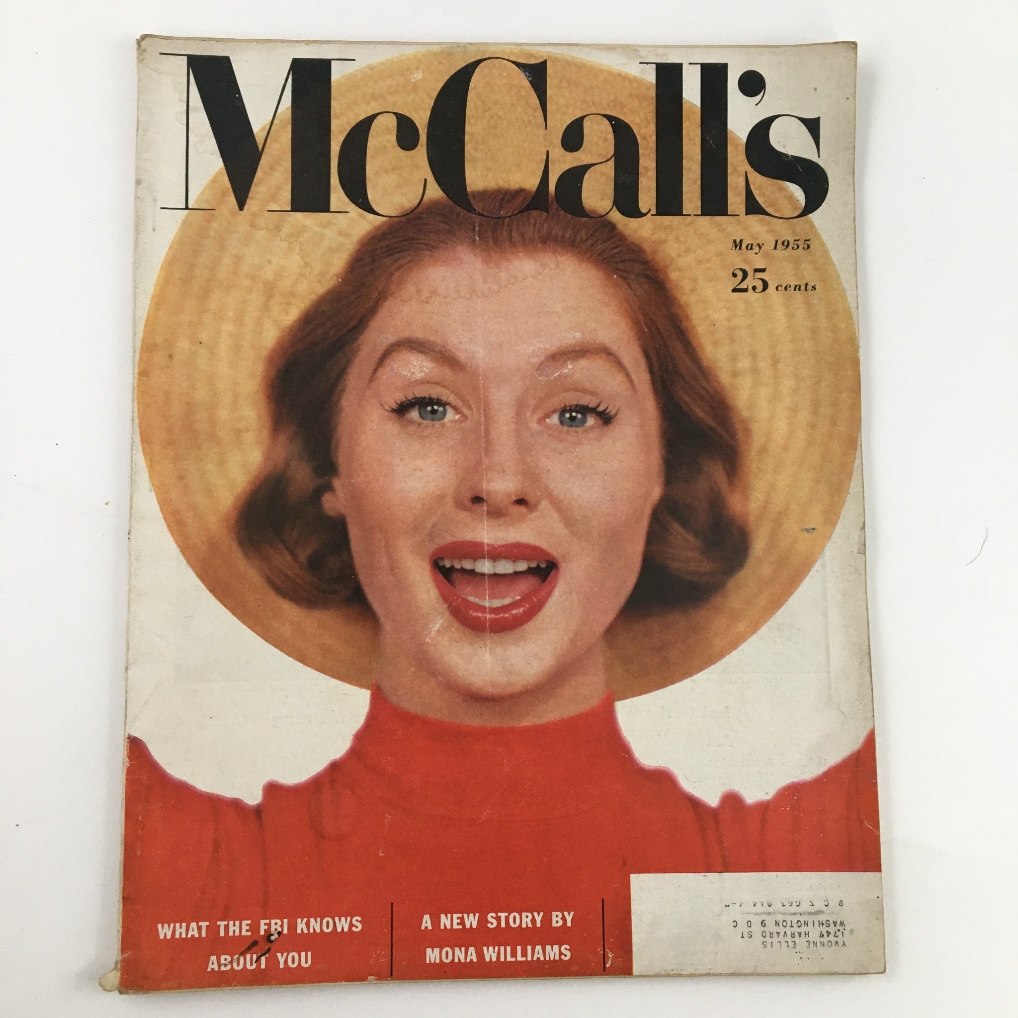 McCall's Magazine May 1955 What The Fri Knows About You & Story by Mona Williams