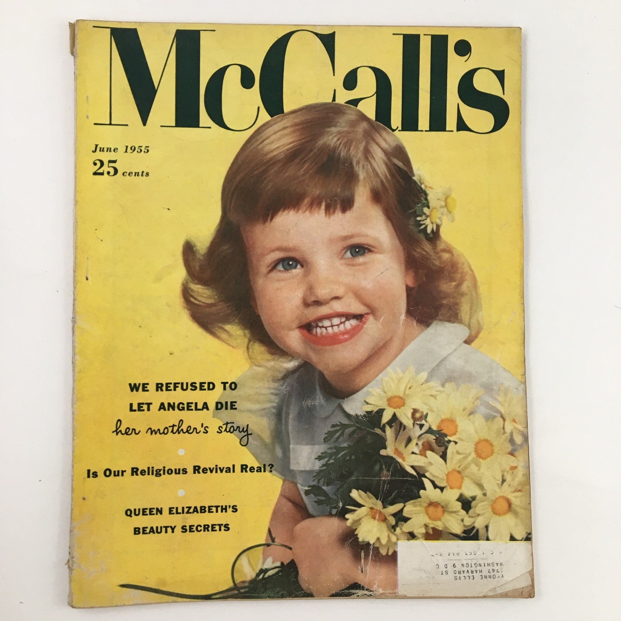 McCall's Magazine June 1955 Little Model Sheila Burkhardt in Connecticut