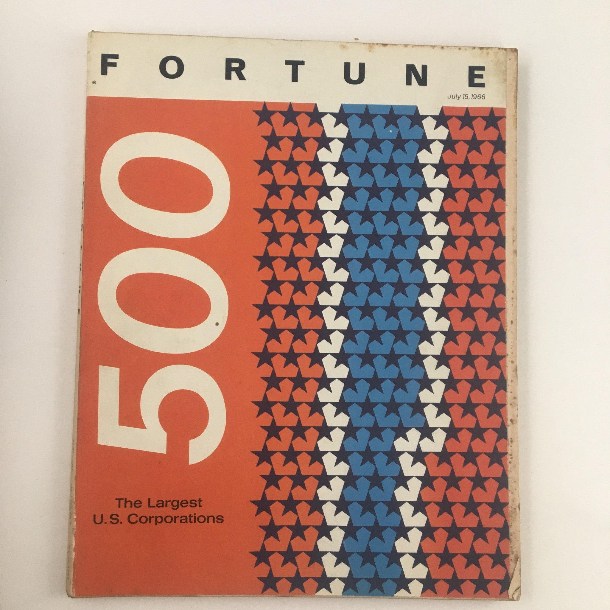 Fortune Magazine July 15 1966 The Largest United States Corporations No Label