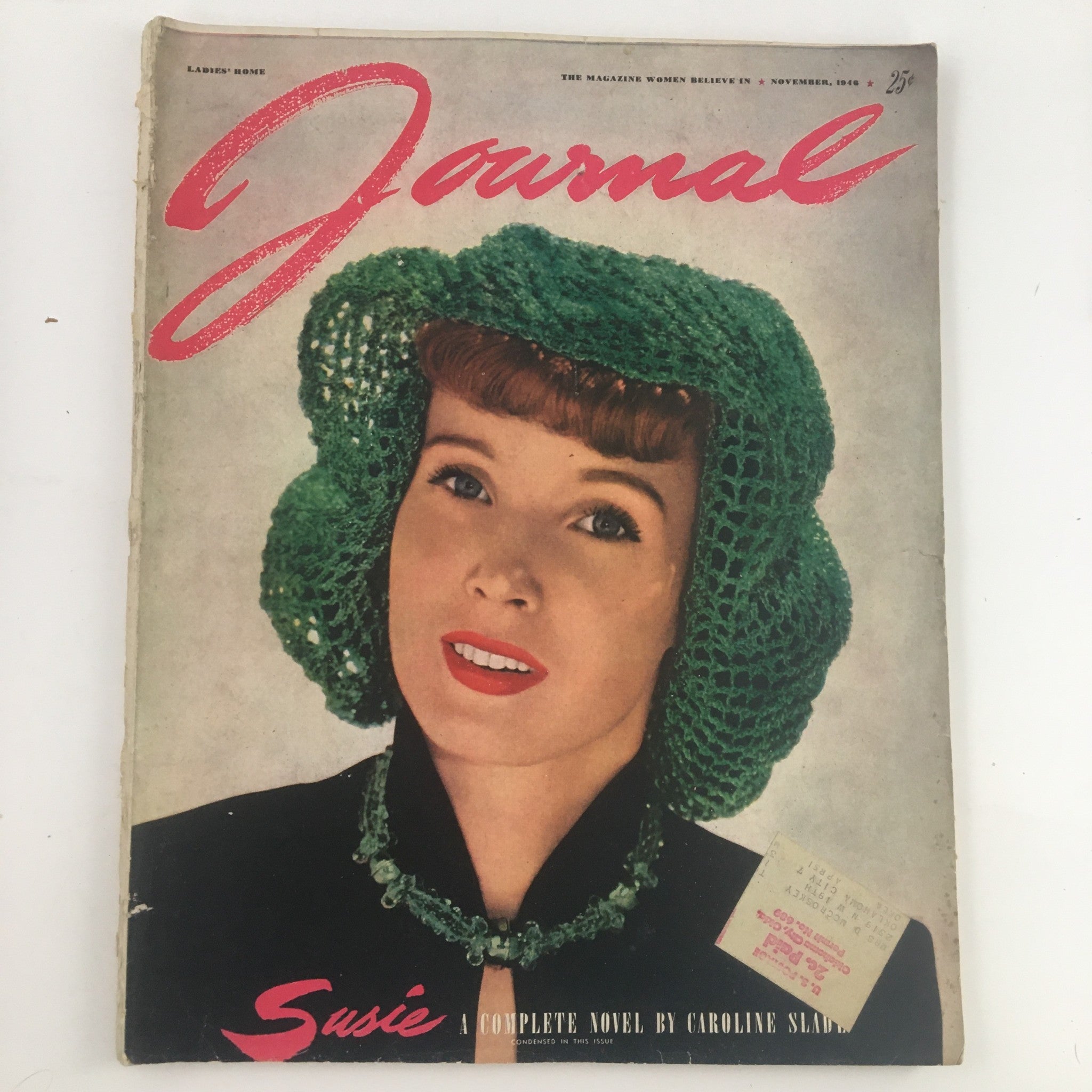 Ladies' Home Journal Magazine November 1946 Susie, A Complete Novel Caroline S.