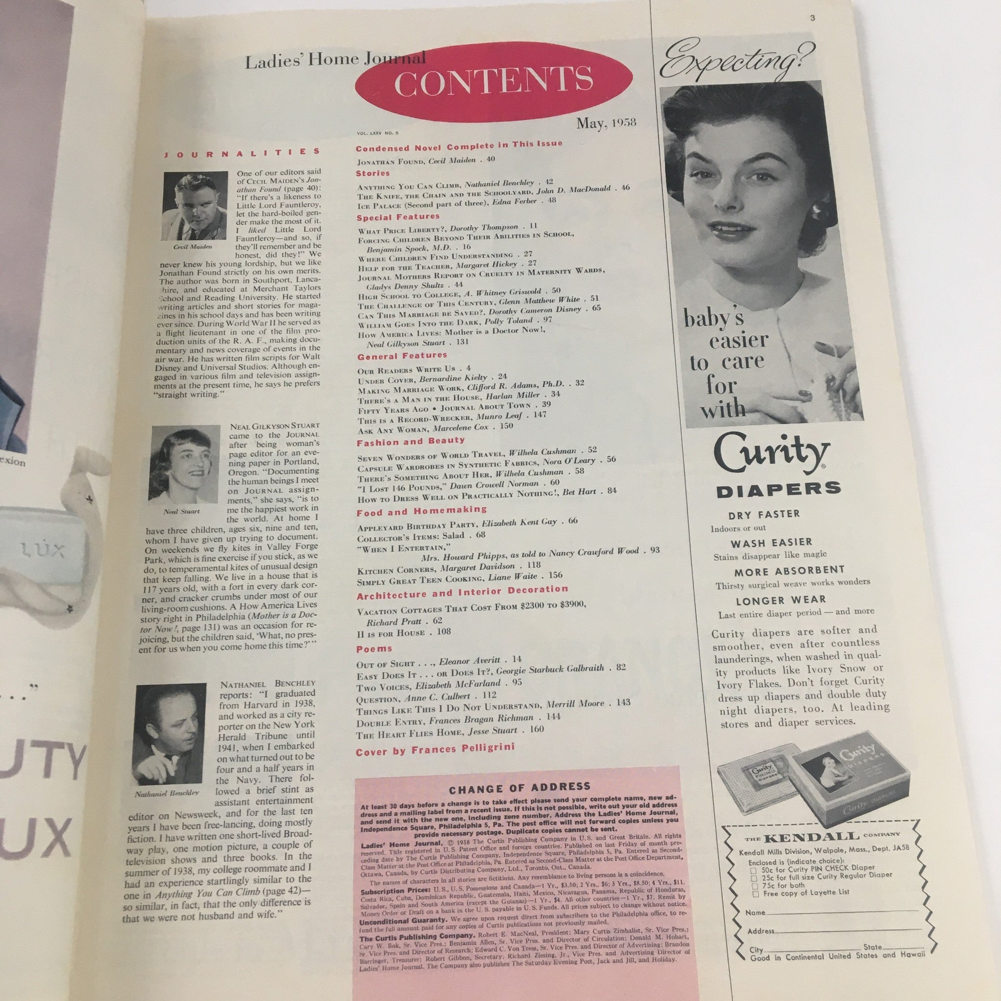 Ladies' Home Journal Magazine May 1958 What Must Be Done with our High Schools