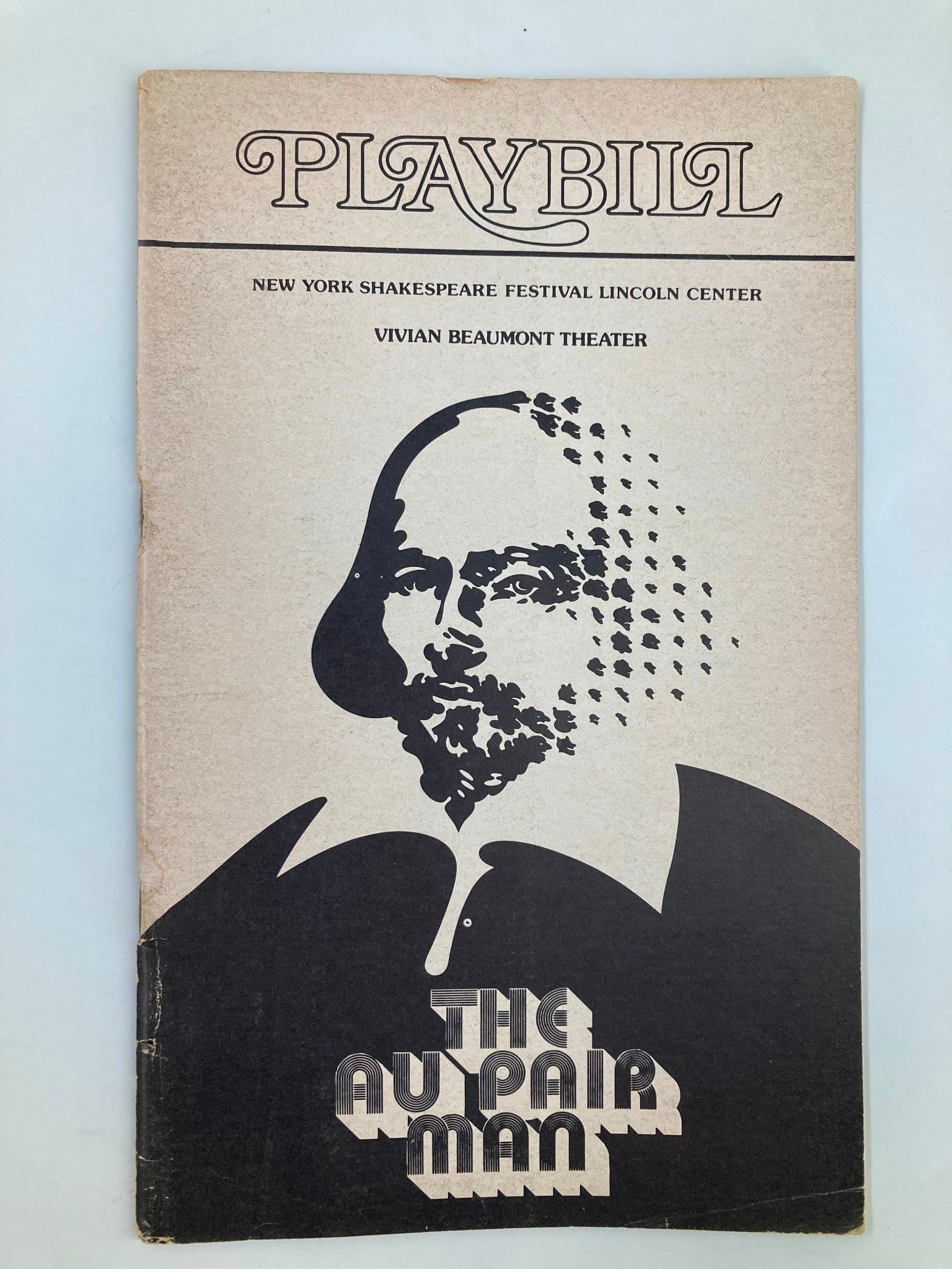 1974 Playbill Vivian Beaumont Theatre Julie Harris in The Au Pair Man