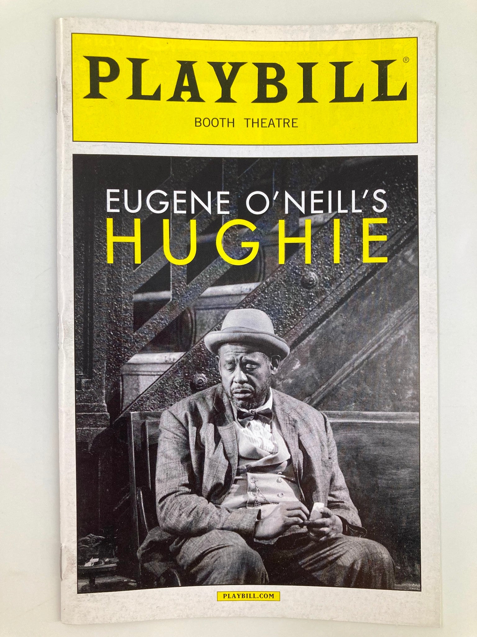 2016 Playbill Booth Theatre Forest Whitaker in Eugene O'Niell's Hughie