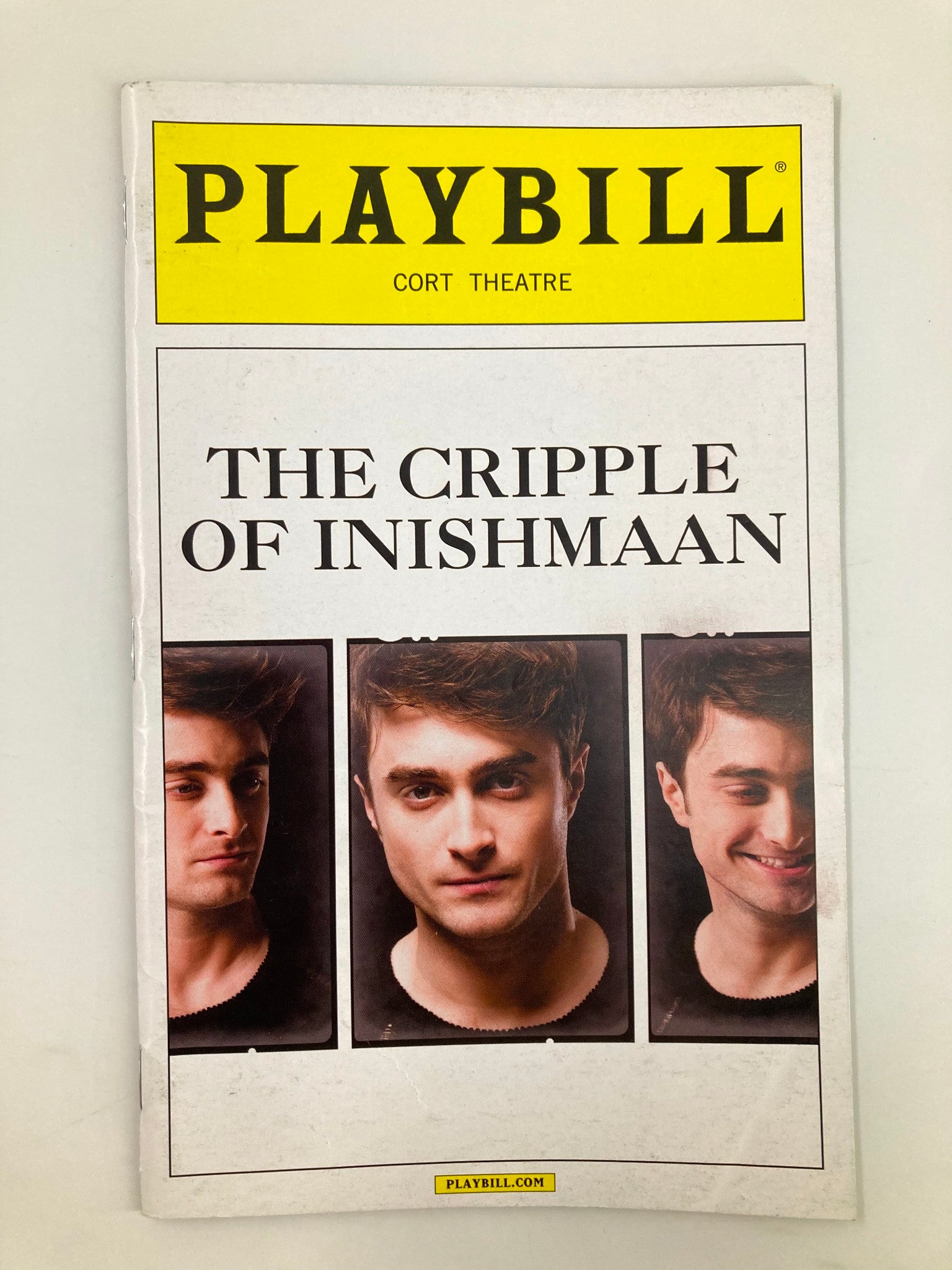 2014 Playbill Cort Theatre Daniel Radcliffe in The Cripple of Inishmaan