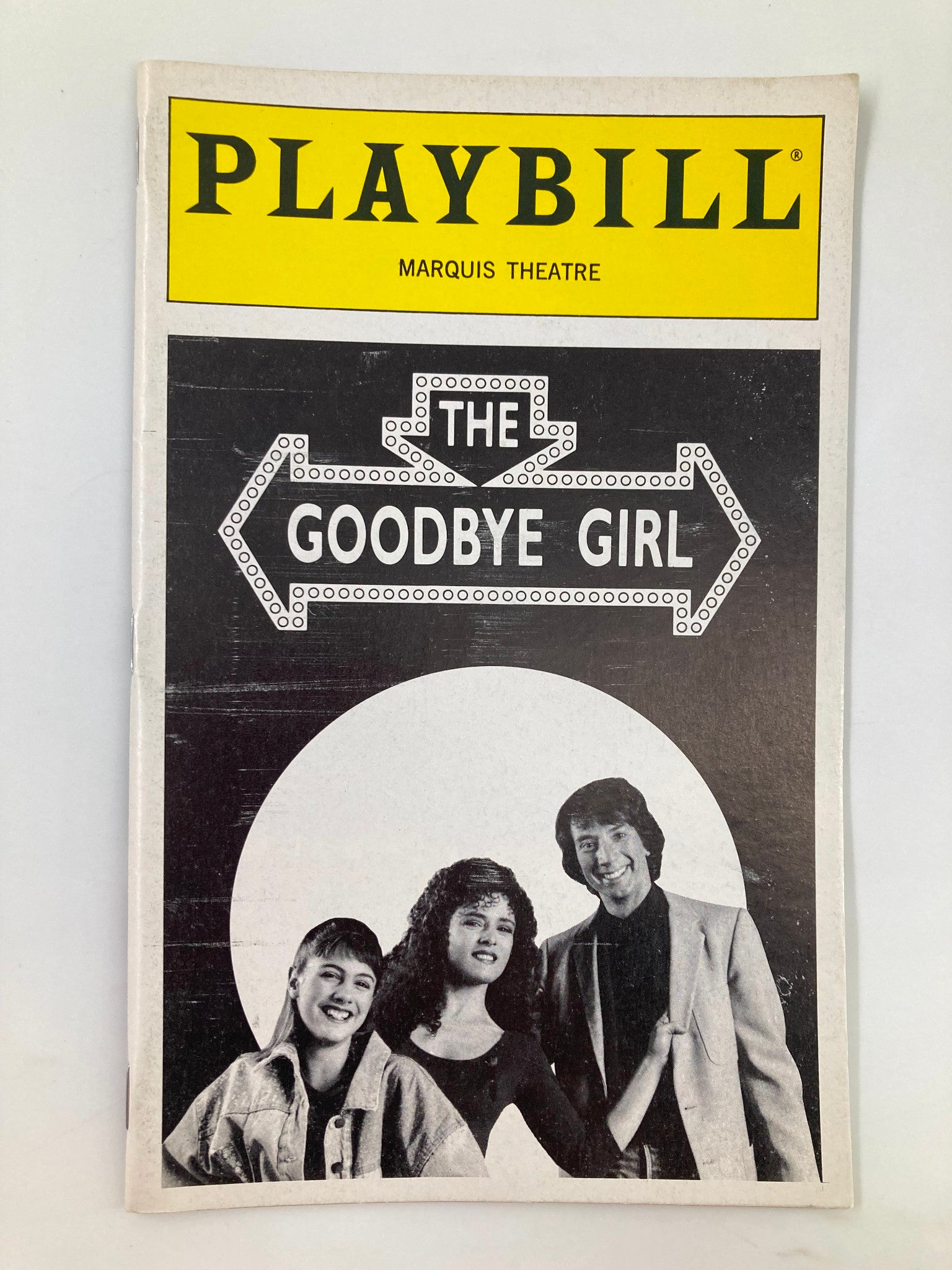 1993 Playbill Marquis Theatre Bernadette Peters Martin Short in The Goodbye Girl