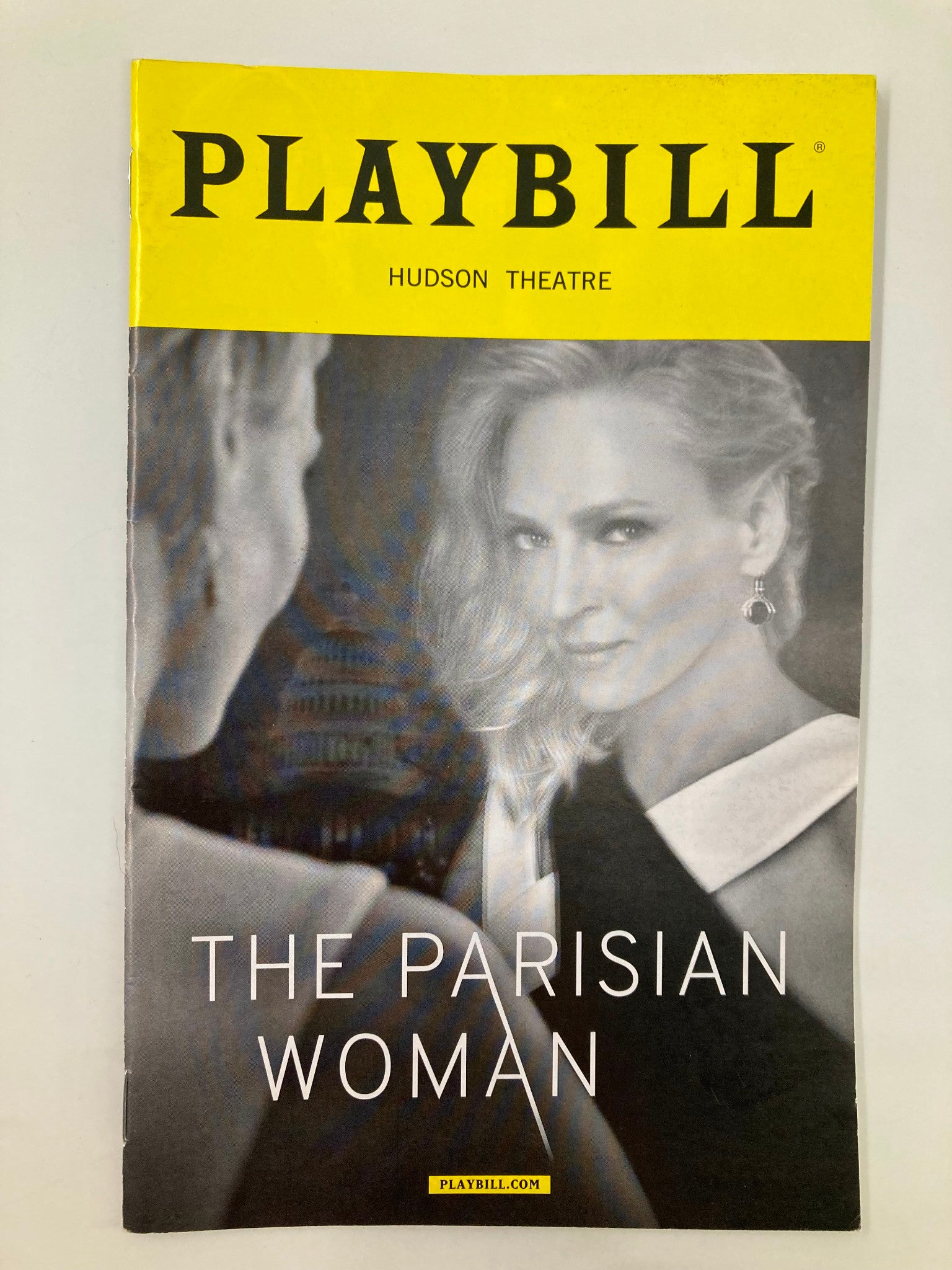 2018 Playbill Hudson Theatre Uma Thurman, Josh Lucas in The Parisian Woman