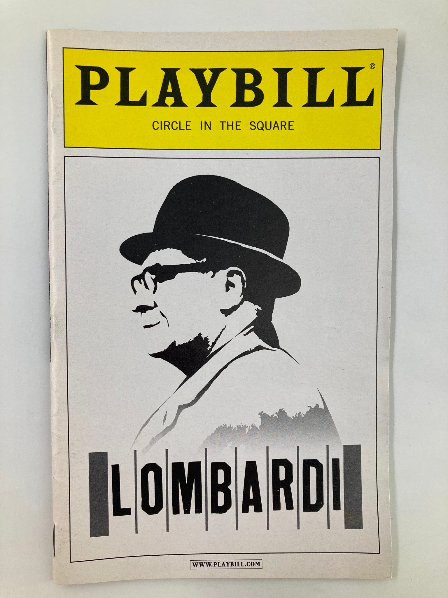 2010 Playbill Circle in the Square Dan Lauria, Judith Light in Lombardi