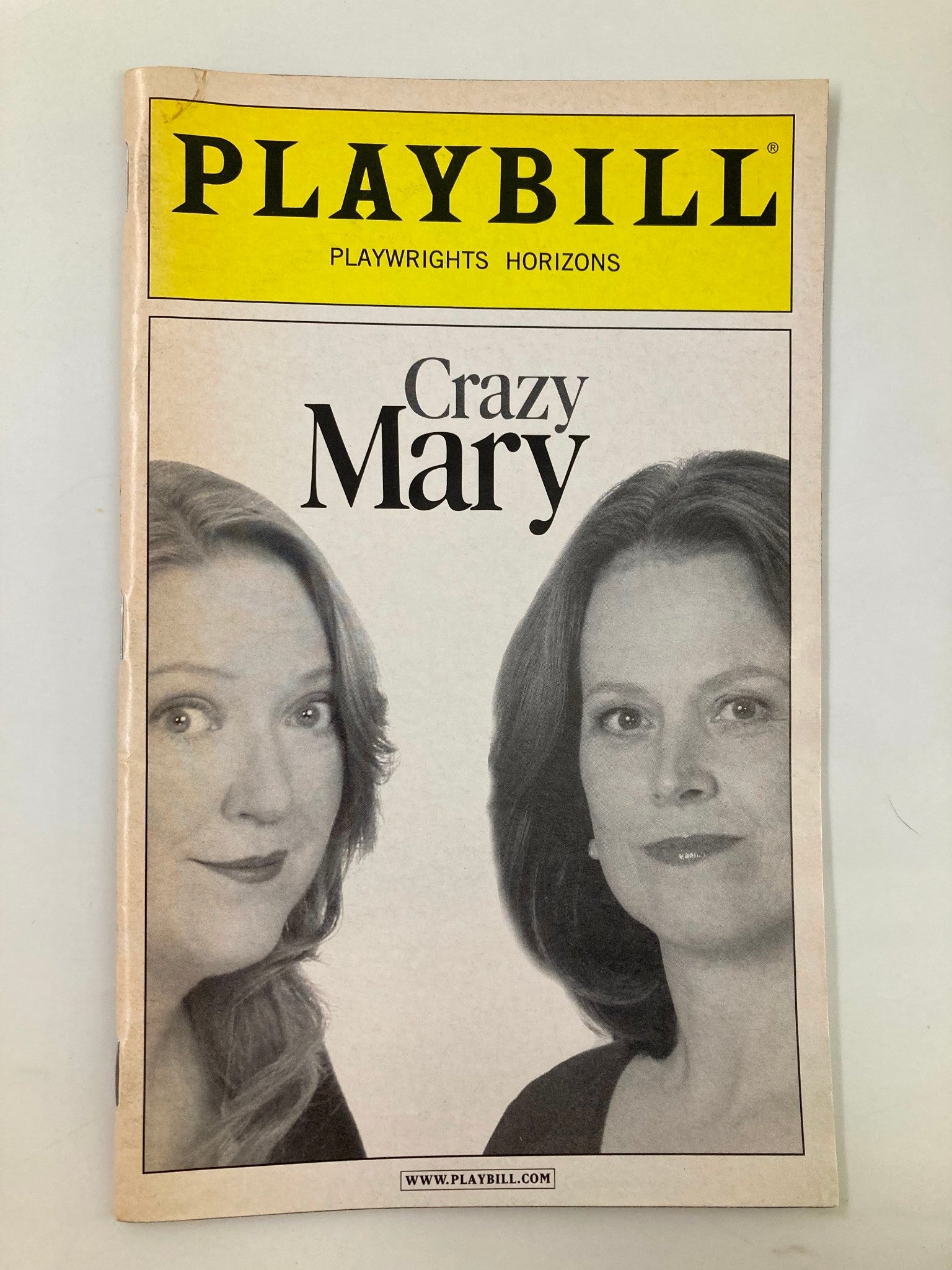 2007 Playbill Playwrights Horizon Michael Esper, Kristine Nielsen in Crazy Mary