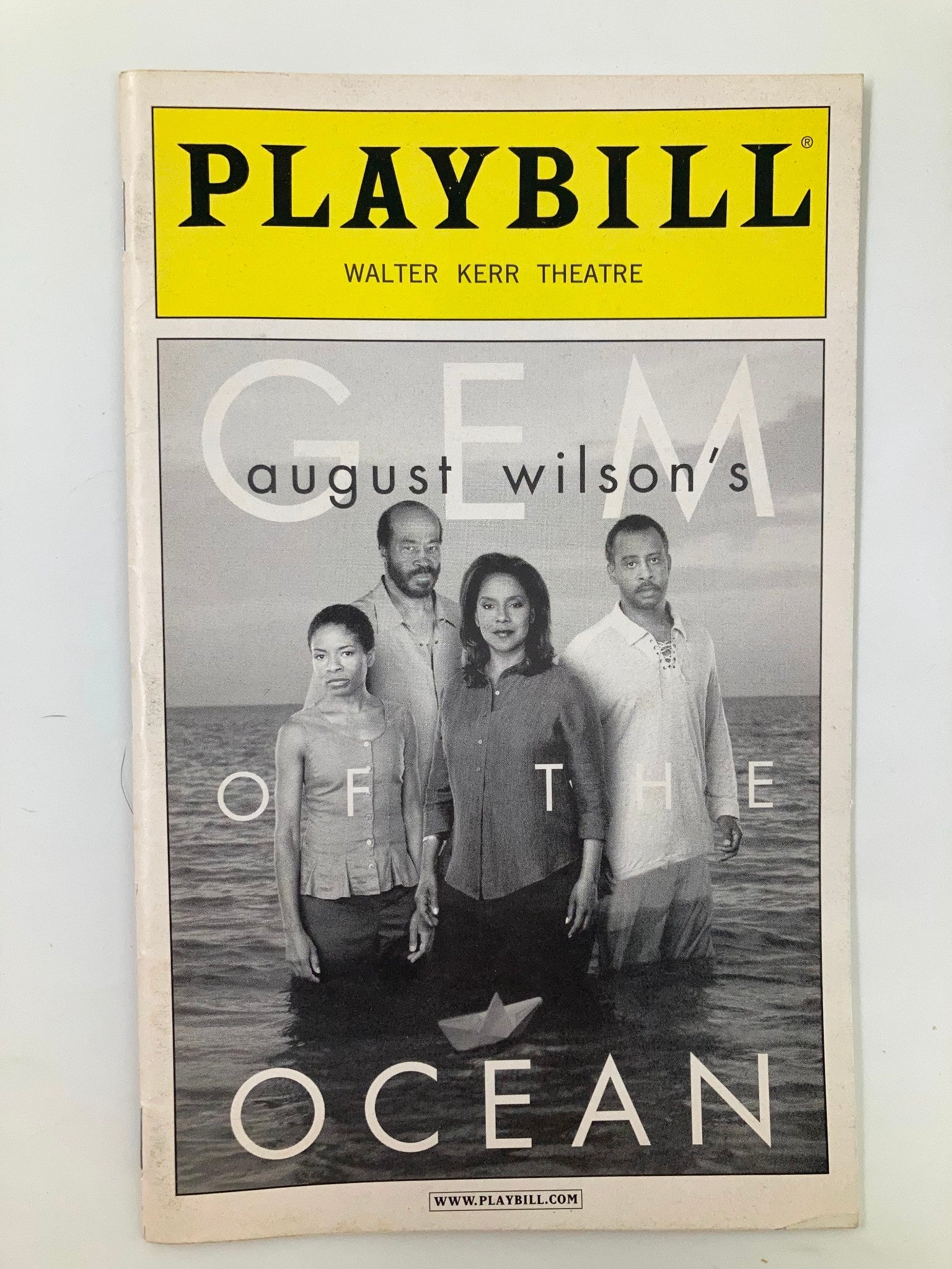 2005 Playbill Walter Kerr Theatre Phylicia Rashad in Gem of the Ocean