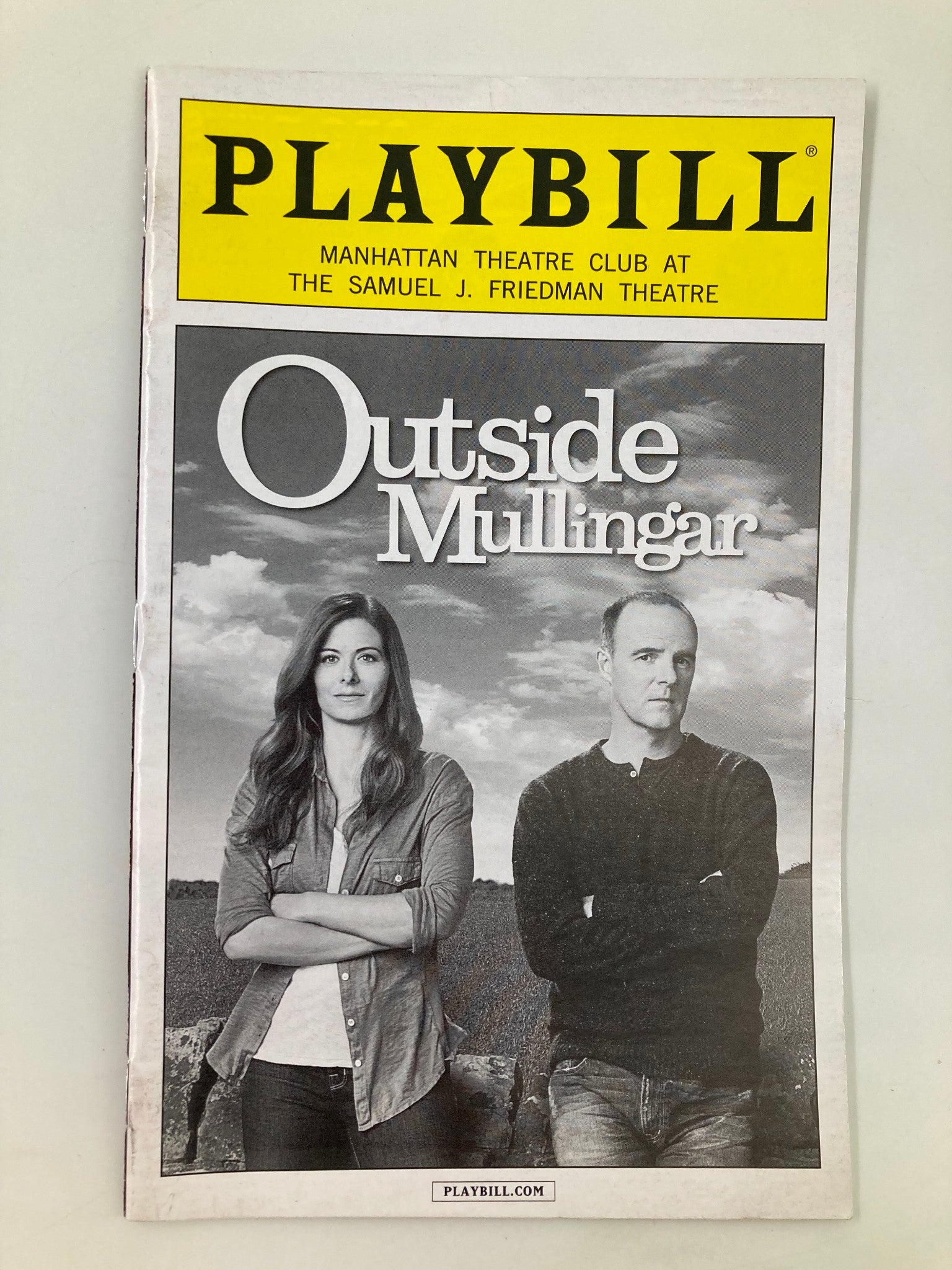 2014 Playbill Manhattan Theatre Club Brian F. O'Byrne in Outside Mullingar