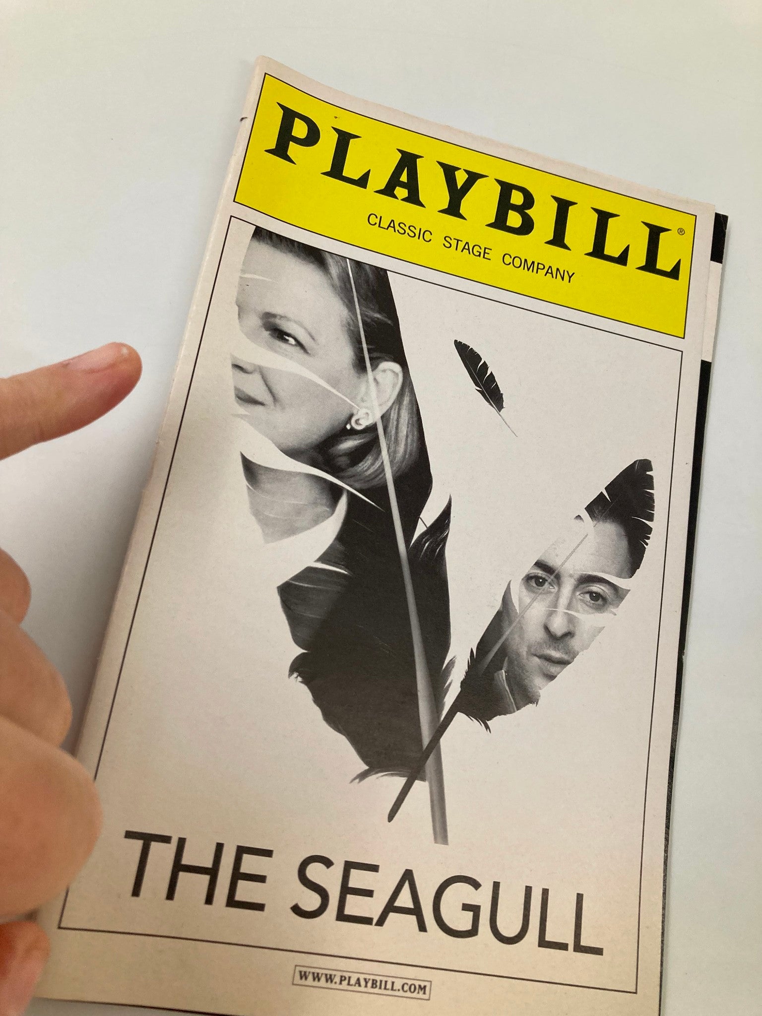 2008 Playbill The 2007-2008 Season Bill Christ, Alan Cumming in The Seagull