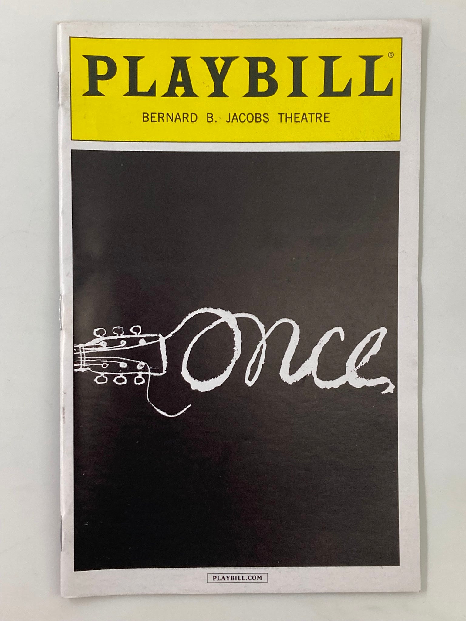 2013 Playbill Bernard B. Jacobs Theatre Arthur Darvill, Joanna Christie in Once