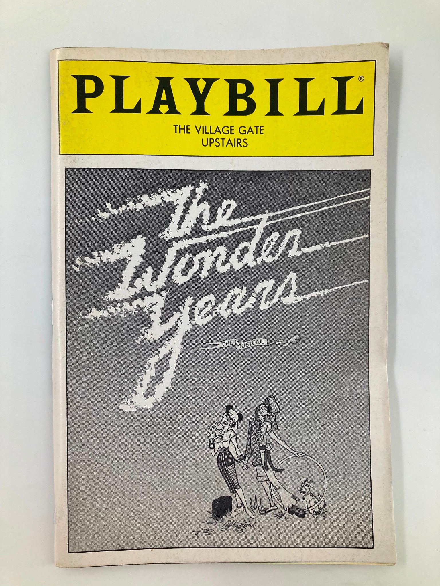 1988 Playbill Top Of The Gate Adam Bryant in The Wonder Years The Musical