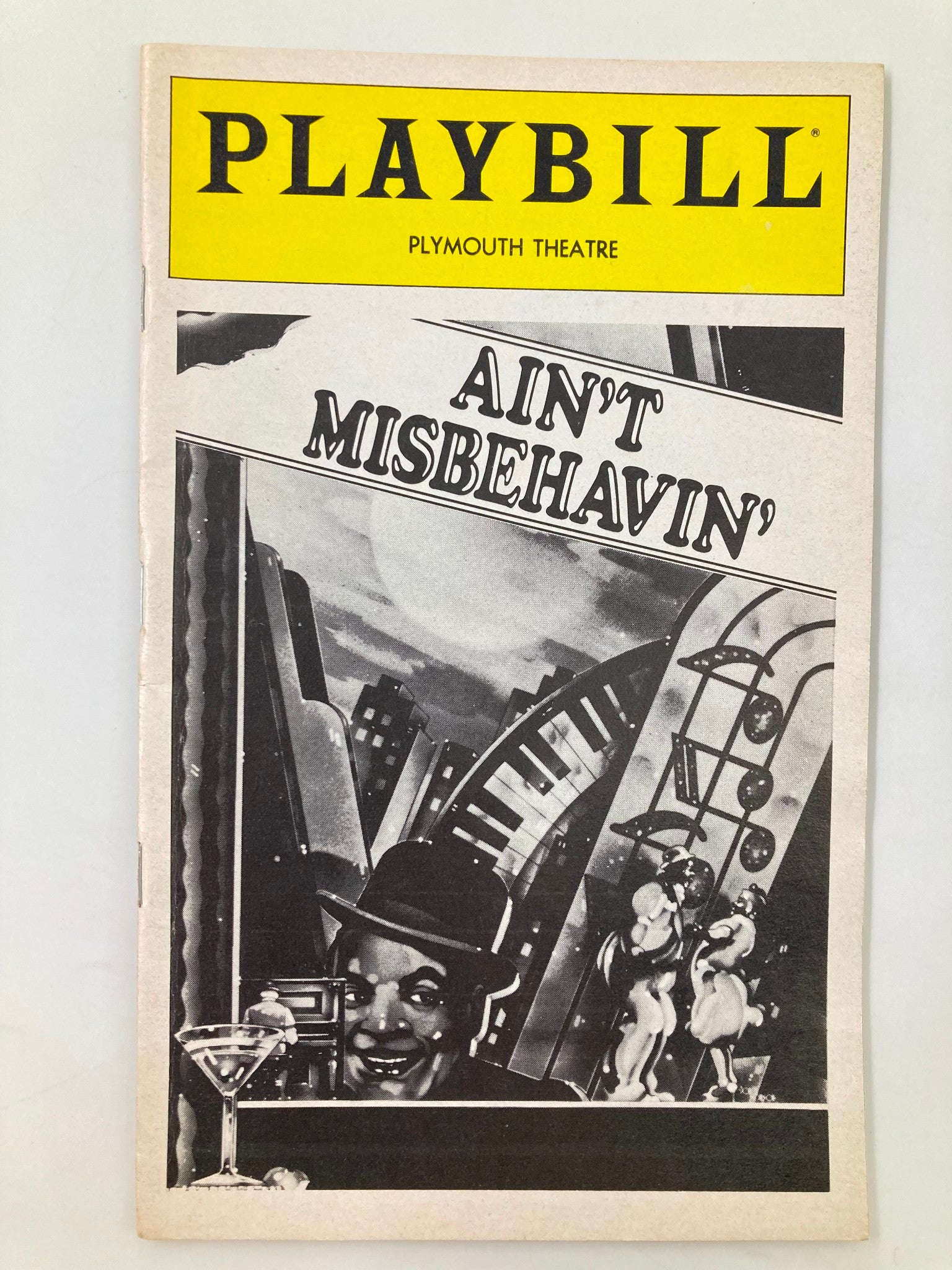 1980 Playbill Plymouth Theatre Teresa Bowers, Alan Weeks in Ain't Misbehavin'