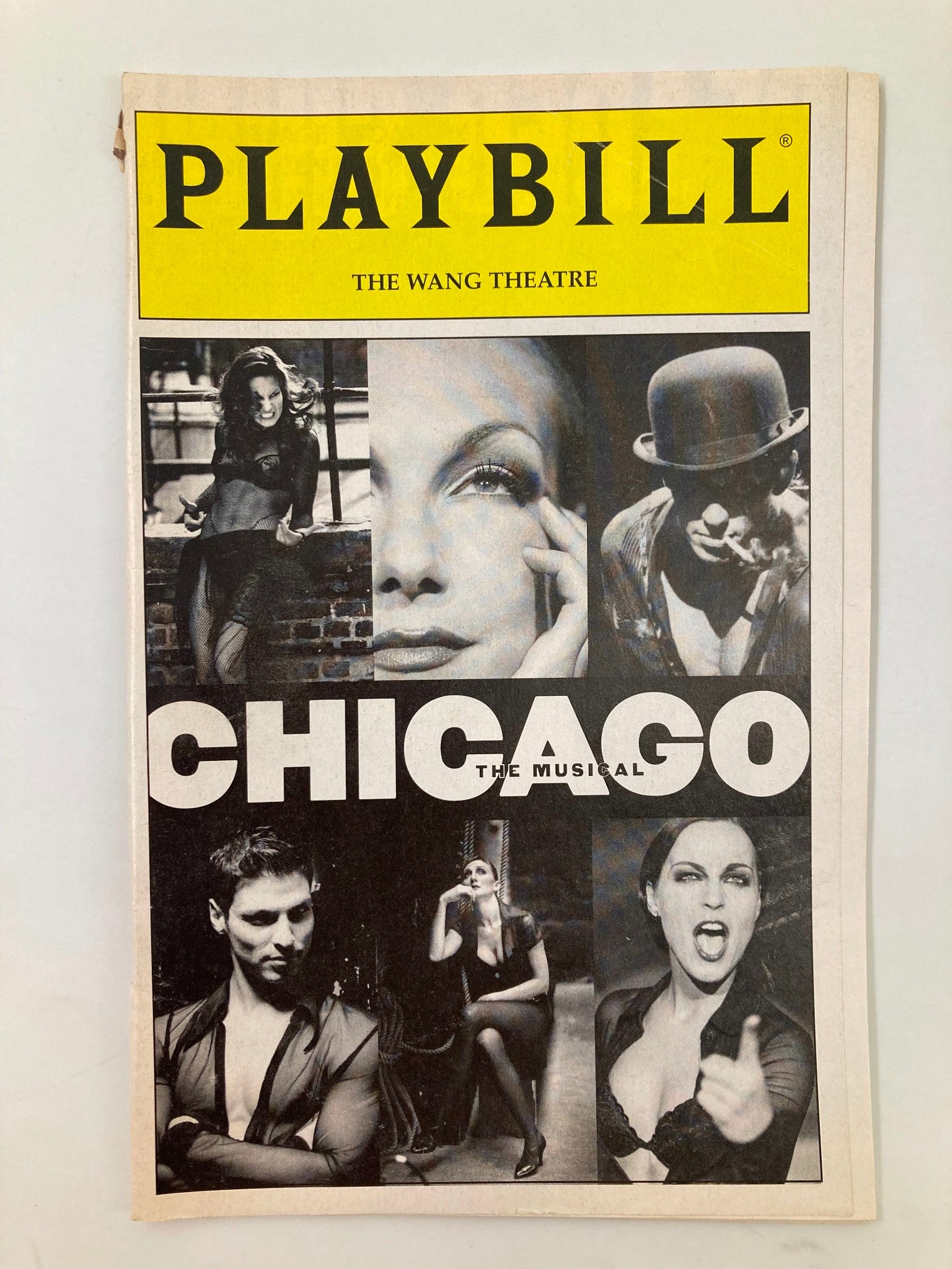 2003 Playbill The Wang Theatre Carol Woods, R Bean, Ray Bokhour in Chicago