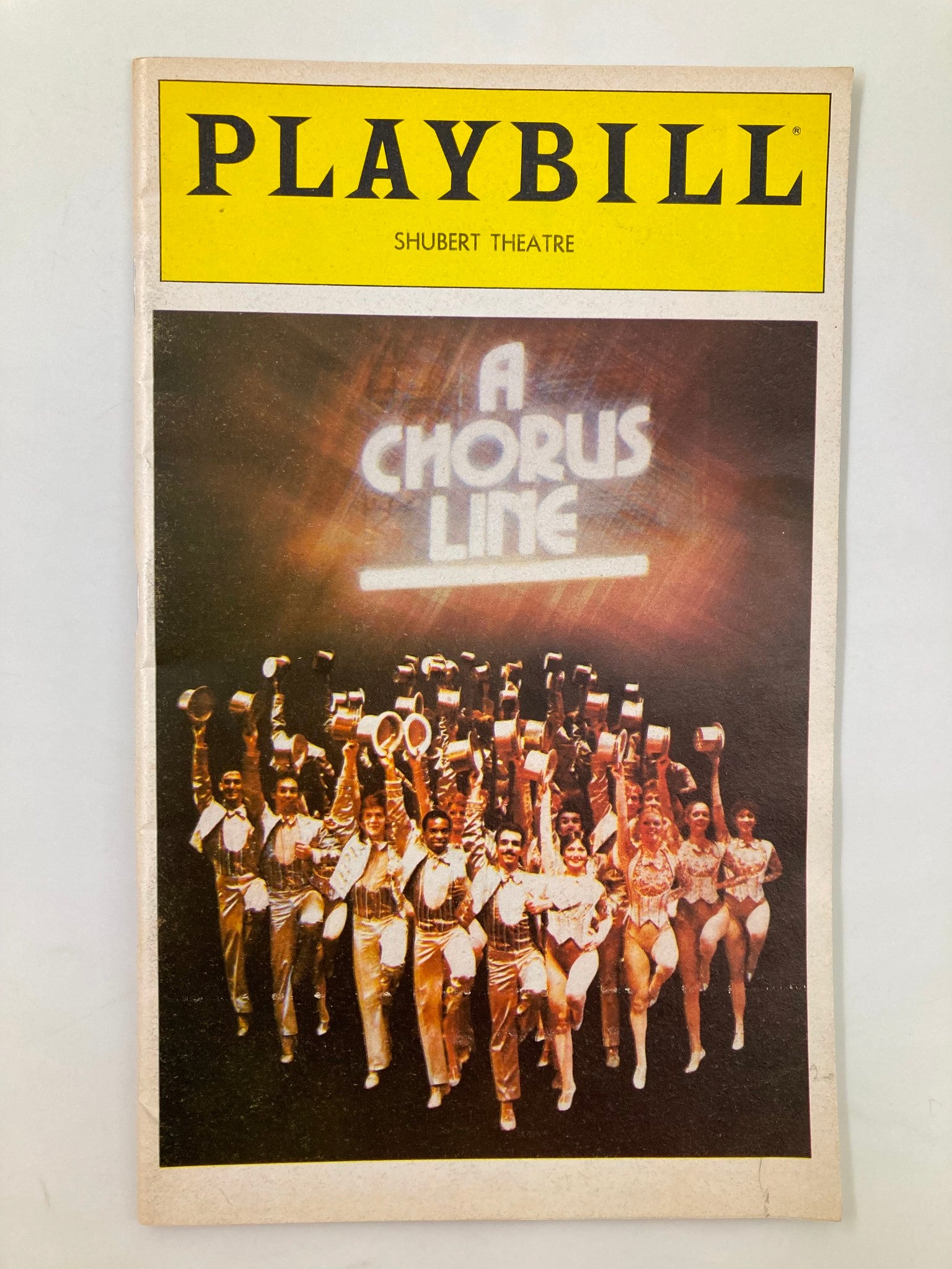 1980 Playbill Sam S. Shubert Theatre Christine Barker in A Chorus Line