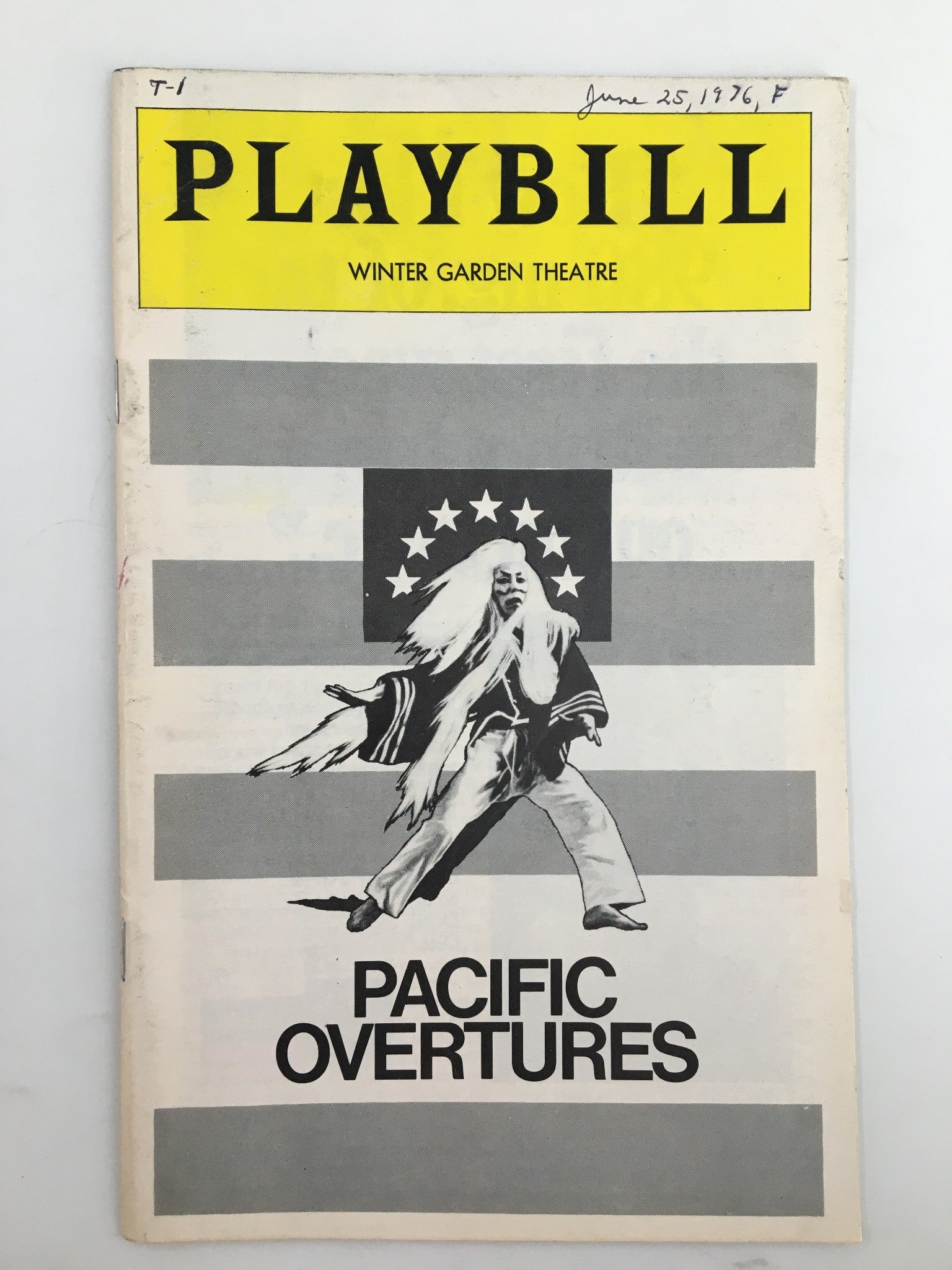 1976 Playbill Winter Garden Mako with Soon-Teck Oh in Pacific Overtures