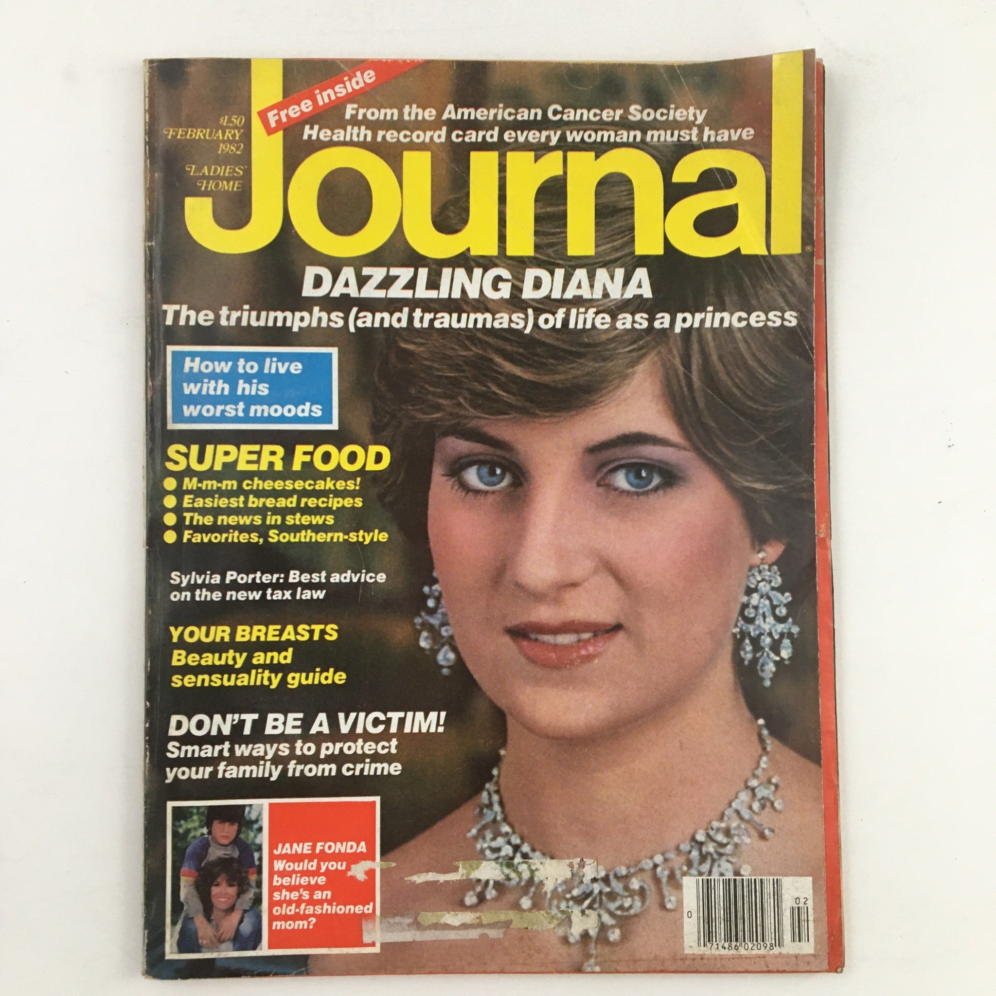 Ladies' Home Journal Magazine February 1982 The Dazzling Princess Diana