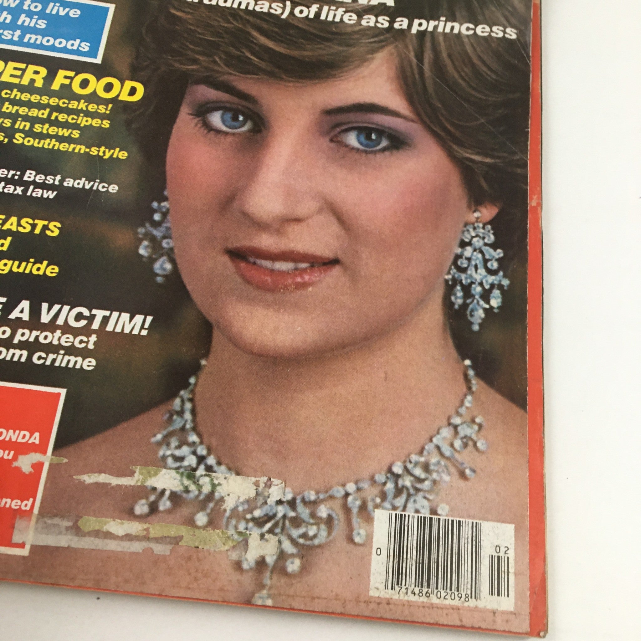 Ladies' Home Journal Magazine February 1982 The Dazzling Princess Diana