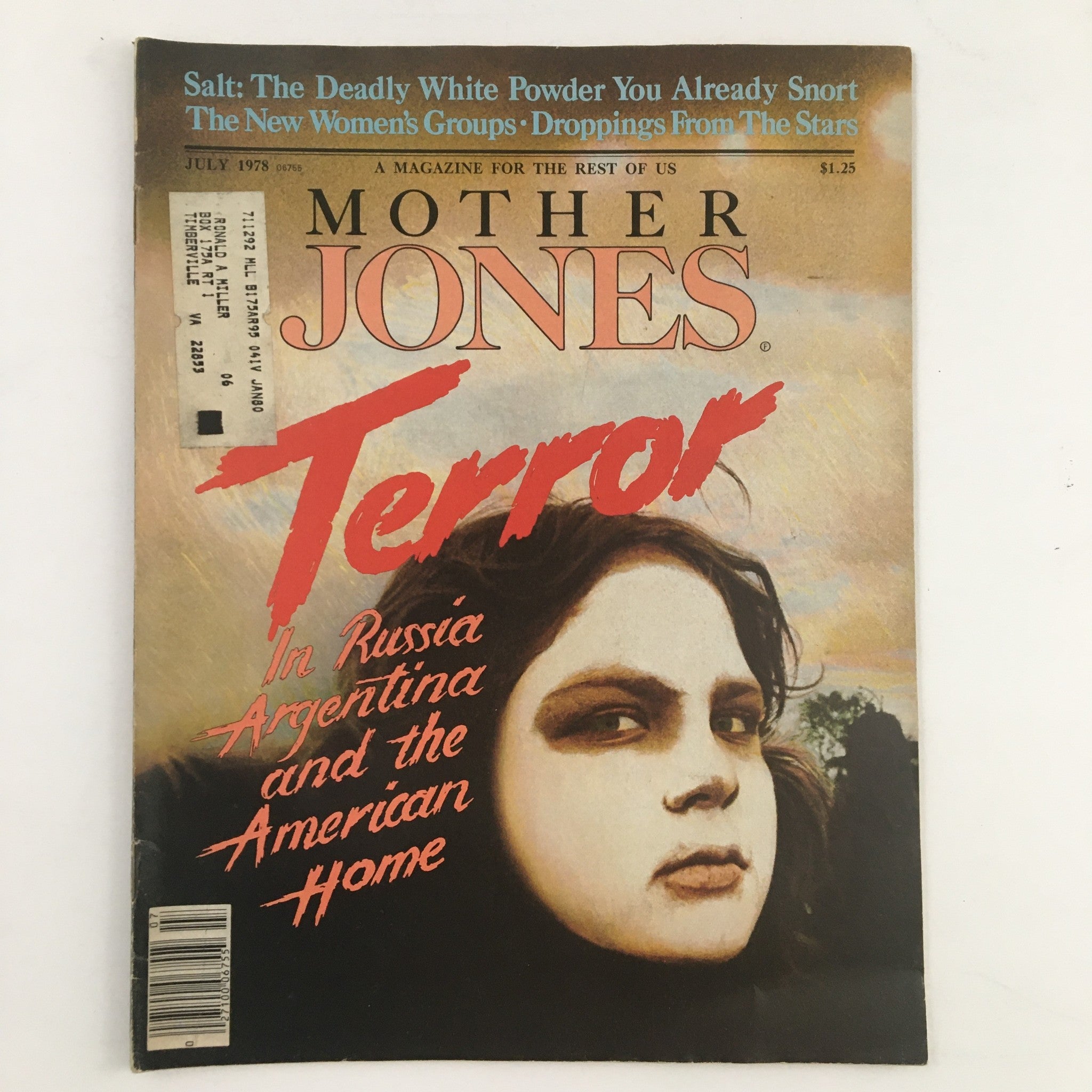 Mother Jones Magazine July 1978 Terror in Russia, Argentina & American Home