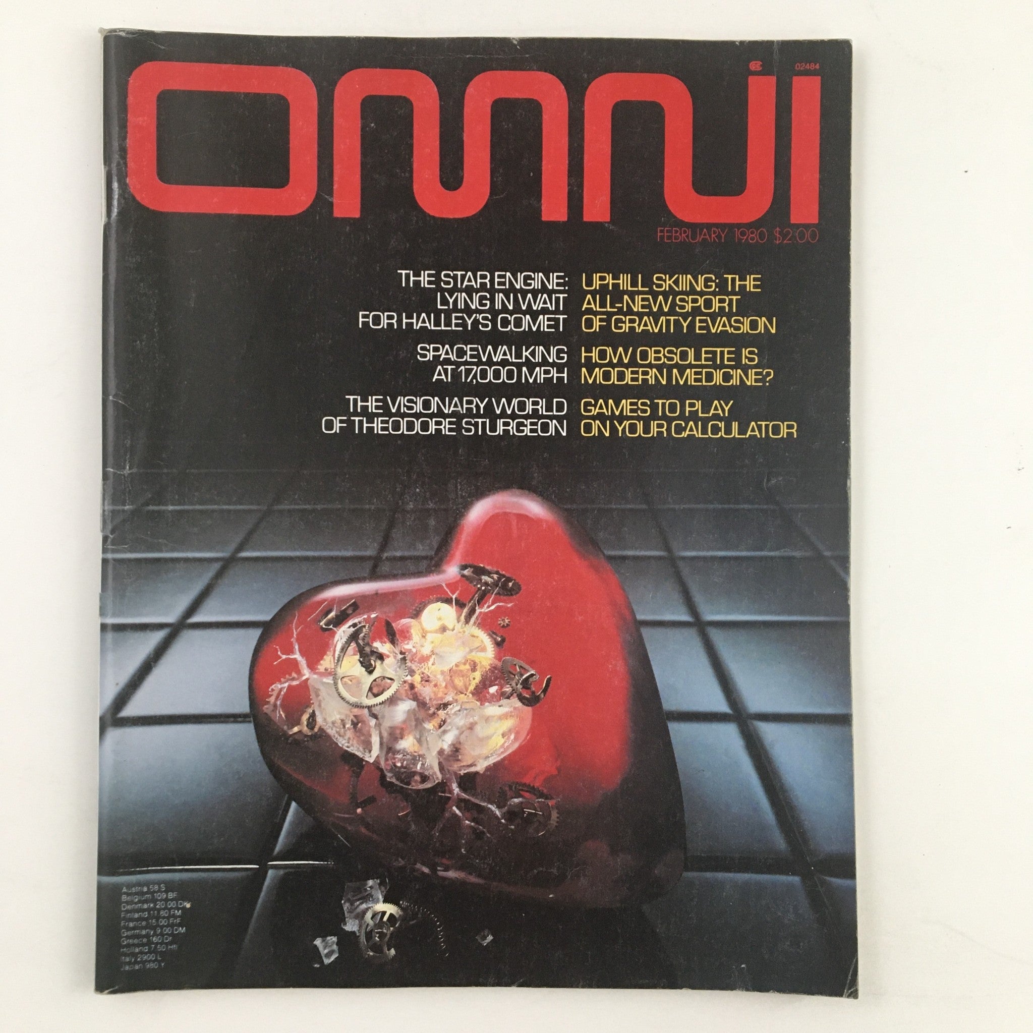 Omni Magazine February 1980 The Star Engine For Halley's Comet No Label