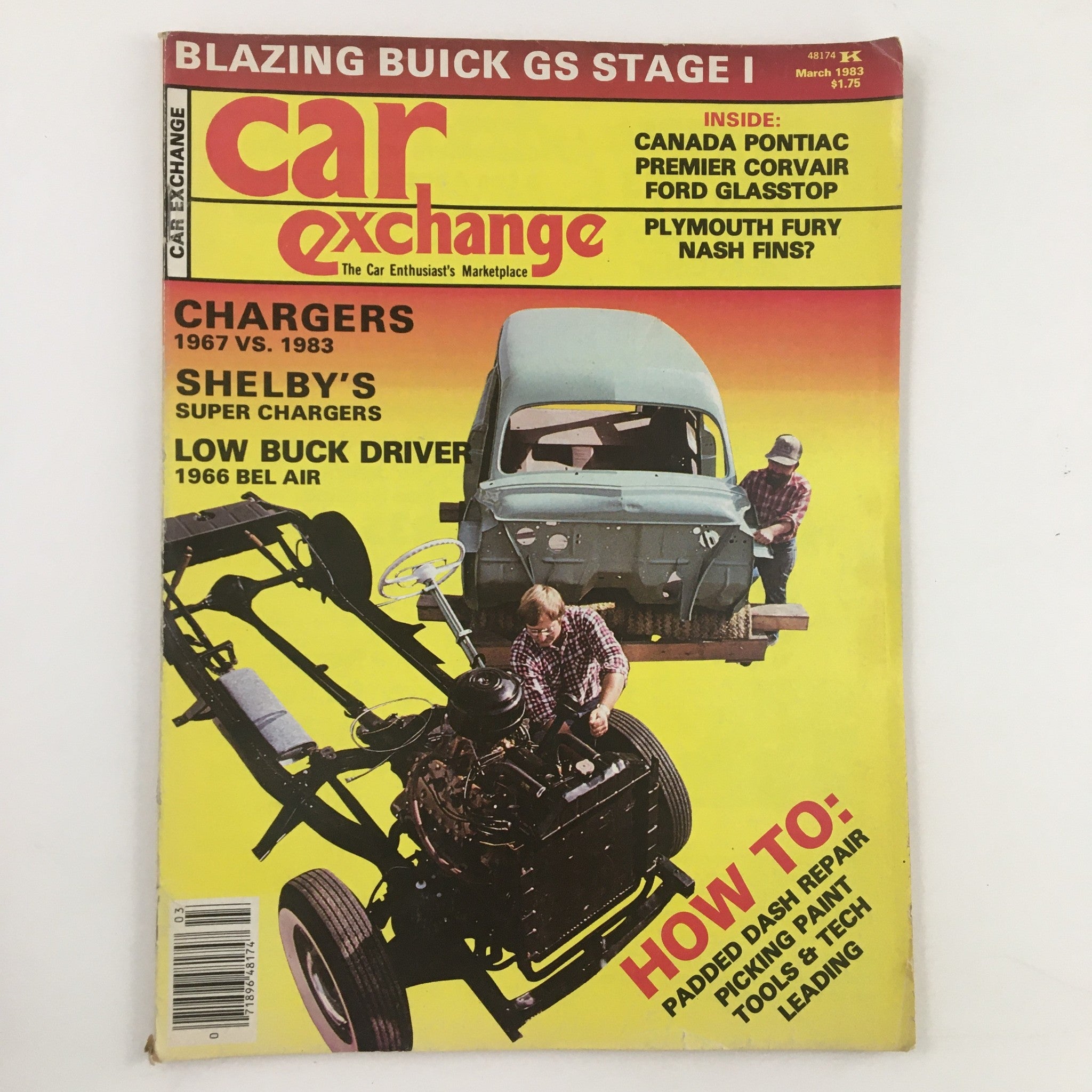 Car Exchange Magazine March 1983 Chargers, Shelby's & Low Buck Driver No Label