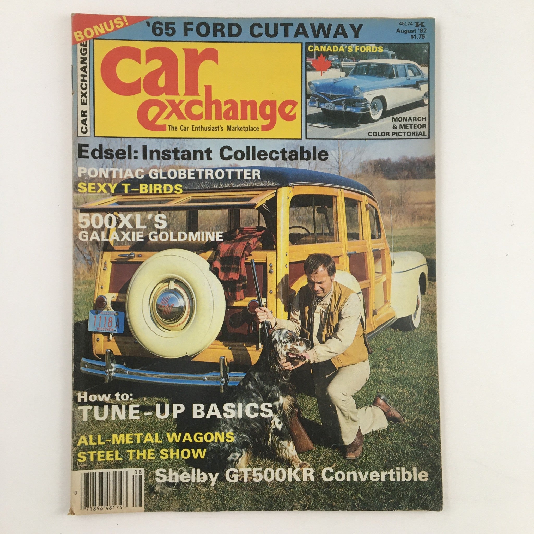 Car Exchange Magazine August 1982 Fred Padden's Wood Wagon Feature No Label