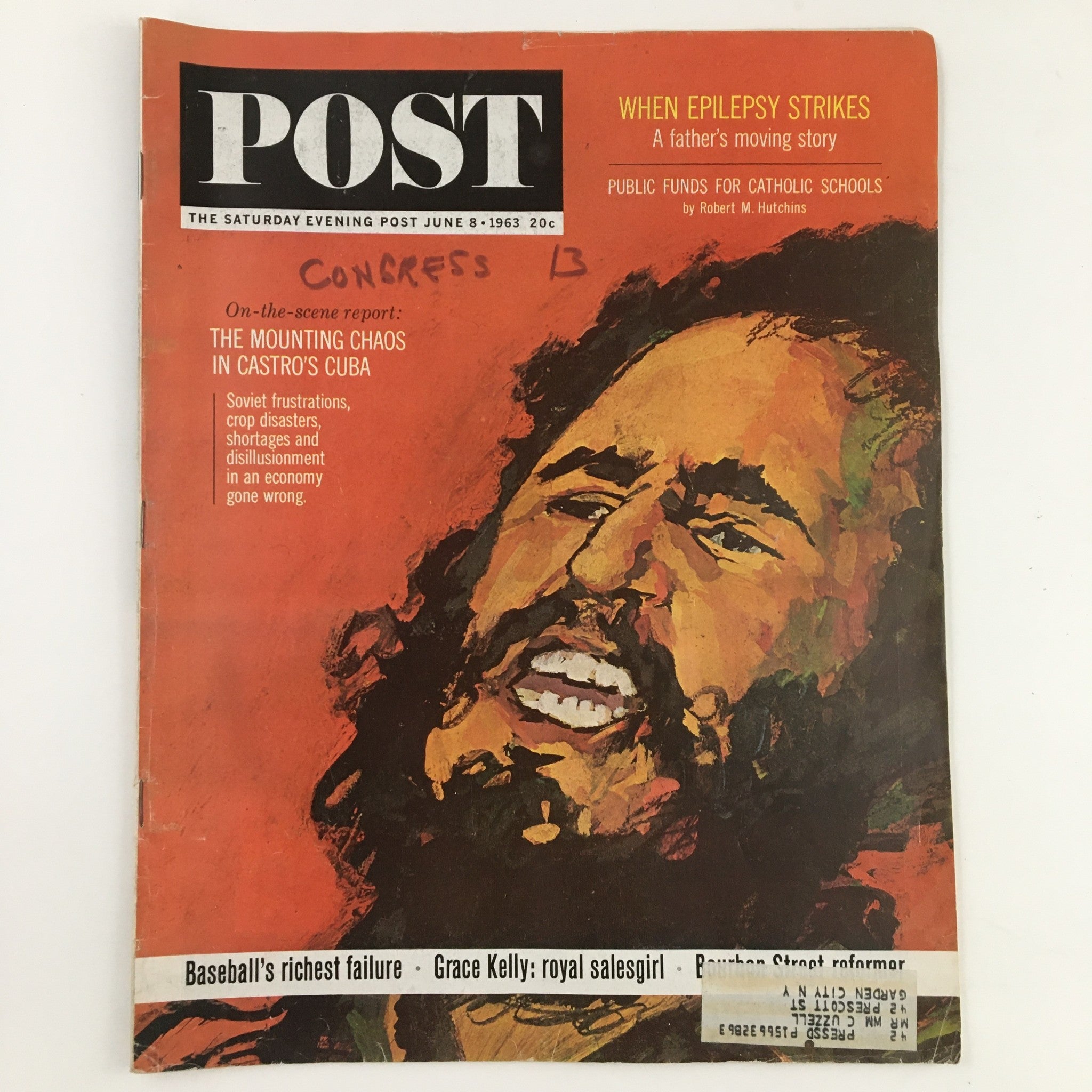 The Saturday Evening Post June 8 1963 The Mounting Chaos In Fidel Castro's Cuba