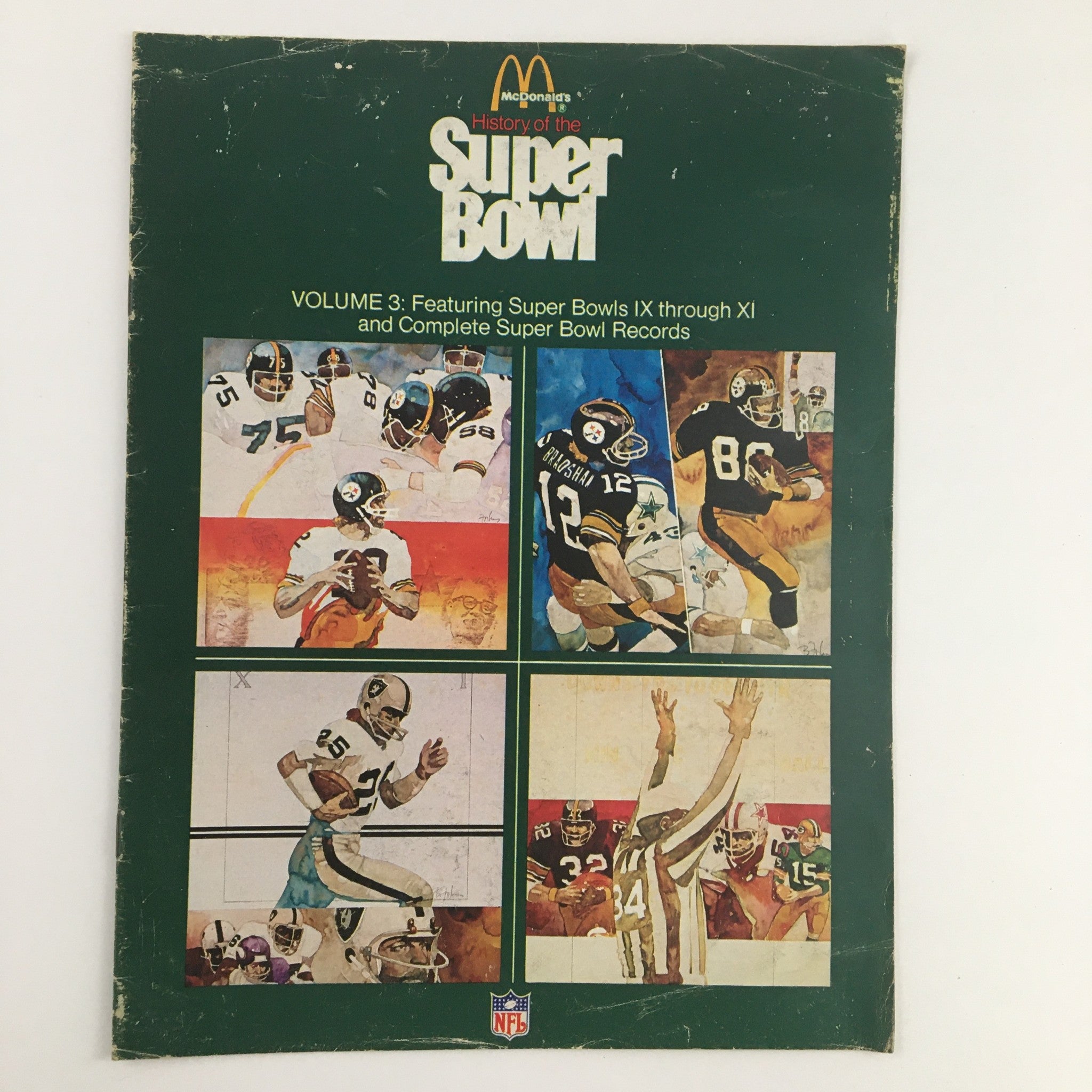 1974 McDonalds History of Super Bowl Vol. 3 Complete Super Bowl Records