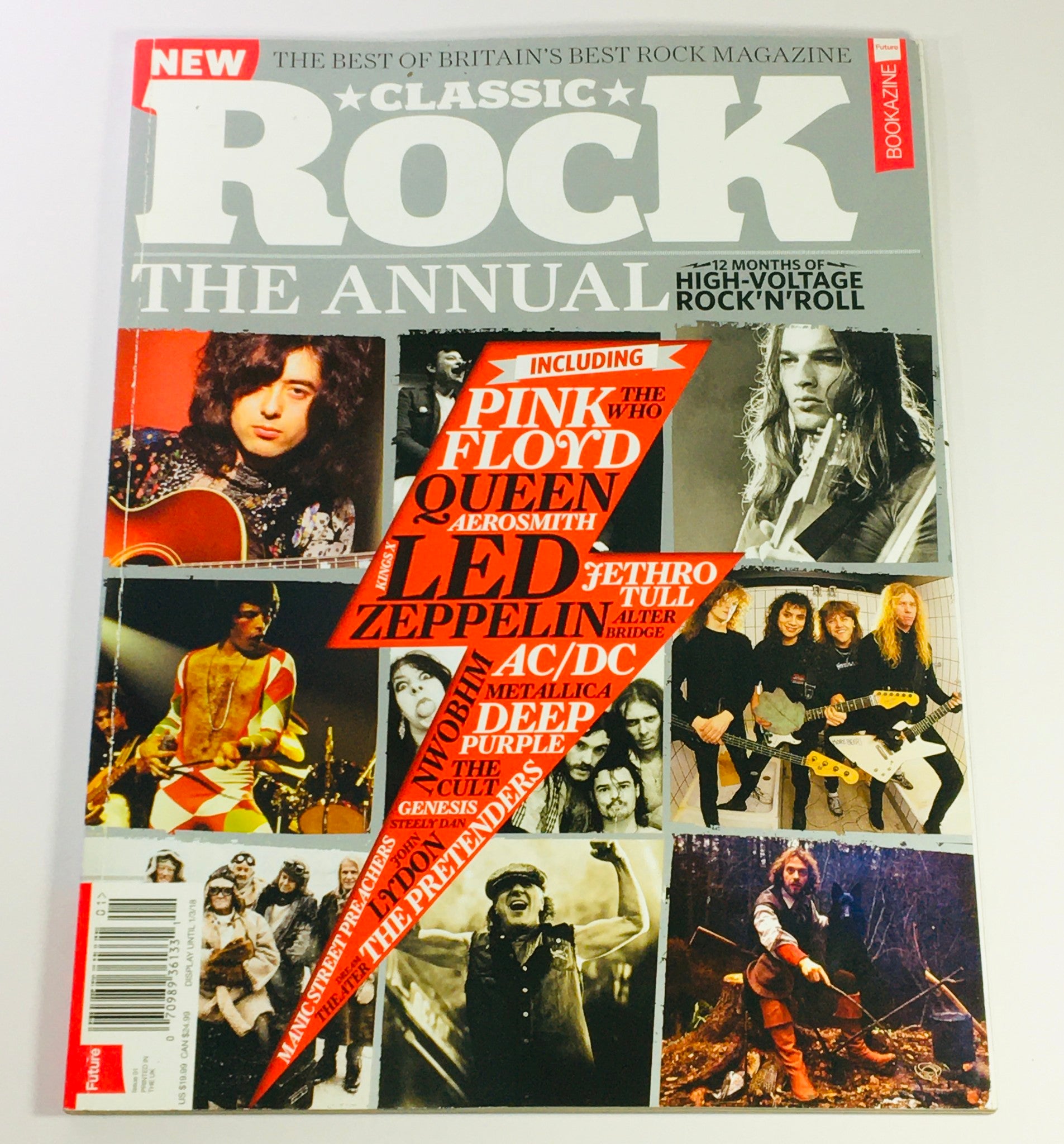 Classic Rock Magazine 2018 Vol 1 - Pink Floyd, Queen & Led Zeppelin UK Import