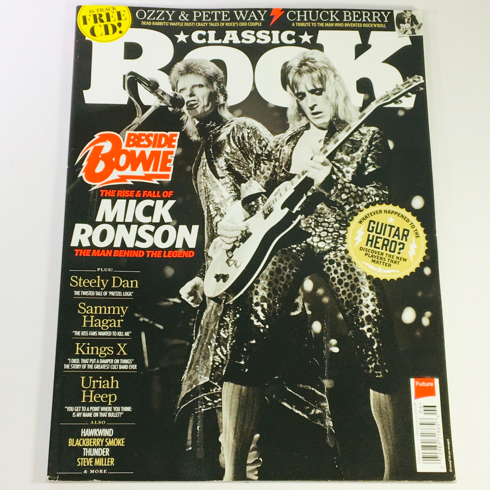 Classic Rock Magazine June 2017 #236 - David Bowie and Mick Ronson UK Import