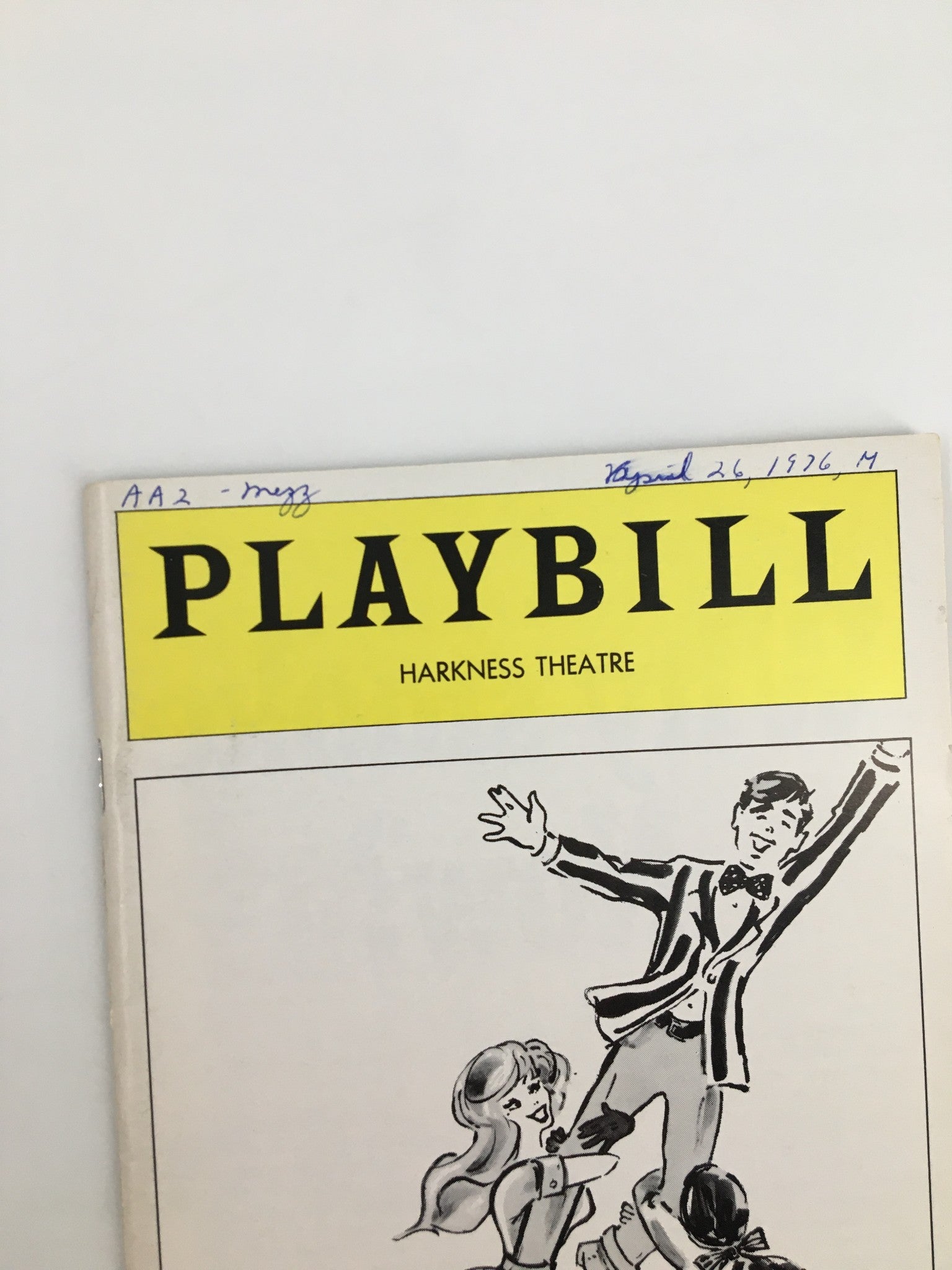 1976 Playbill Harkness Theatre Robert Morse in So Long, 174th Street