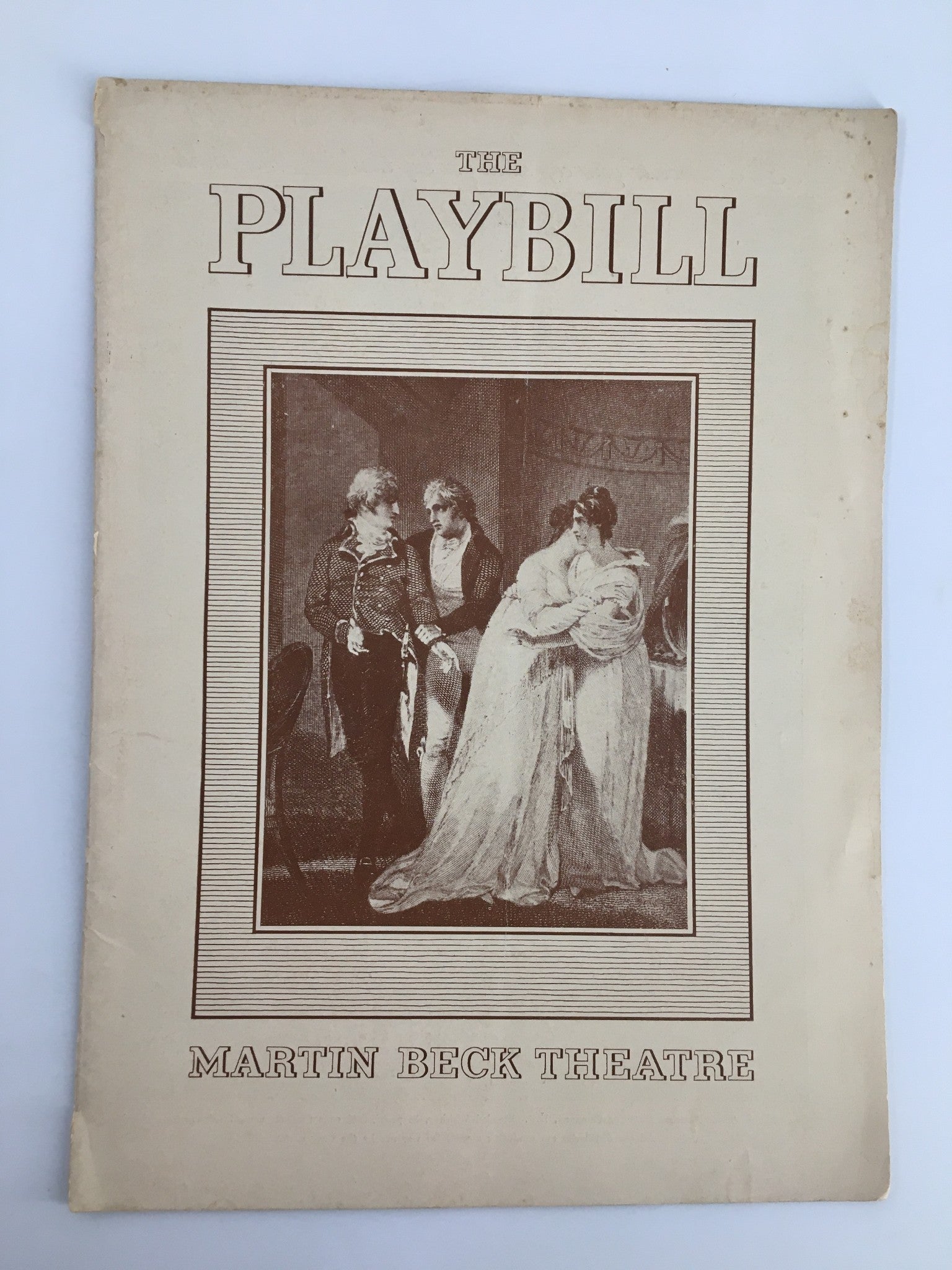 1943 Playbill Martin Beck Theatre Vivienne Segal in A Connecticut Yankee