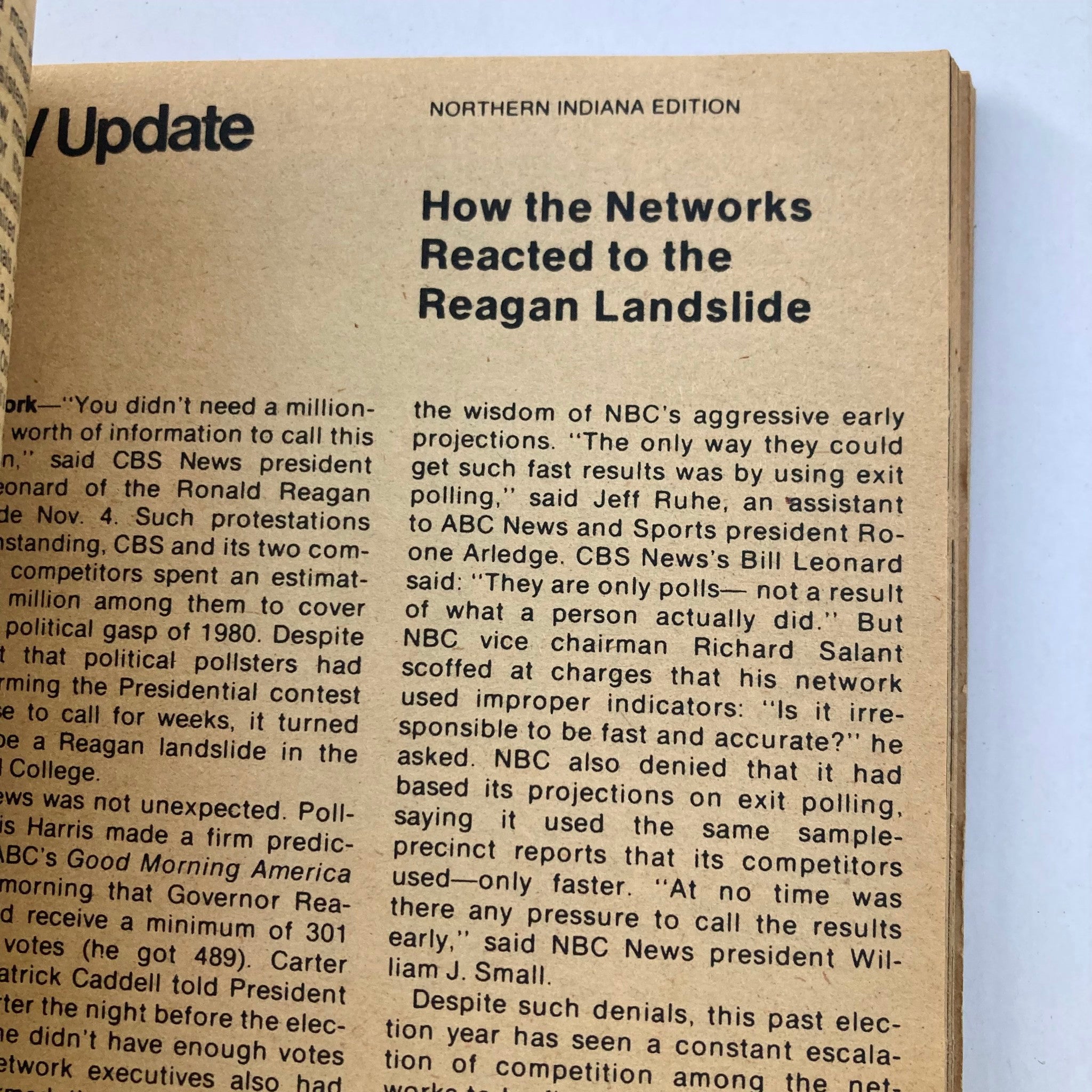 TV Guide Magazine November 15 1980 #1442 Larry Hagman Northern IN Ed.