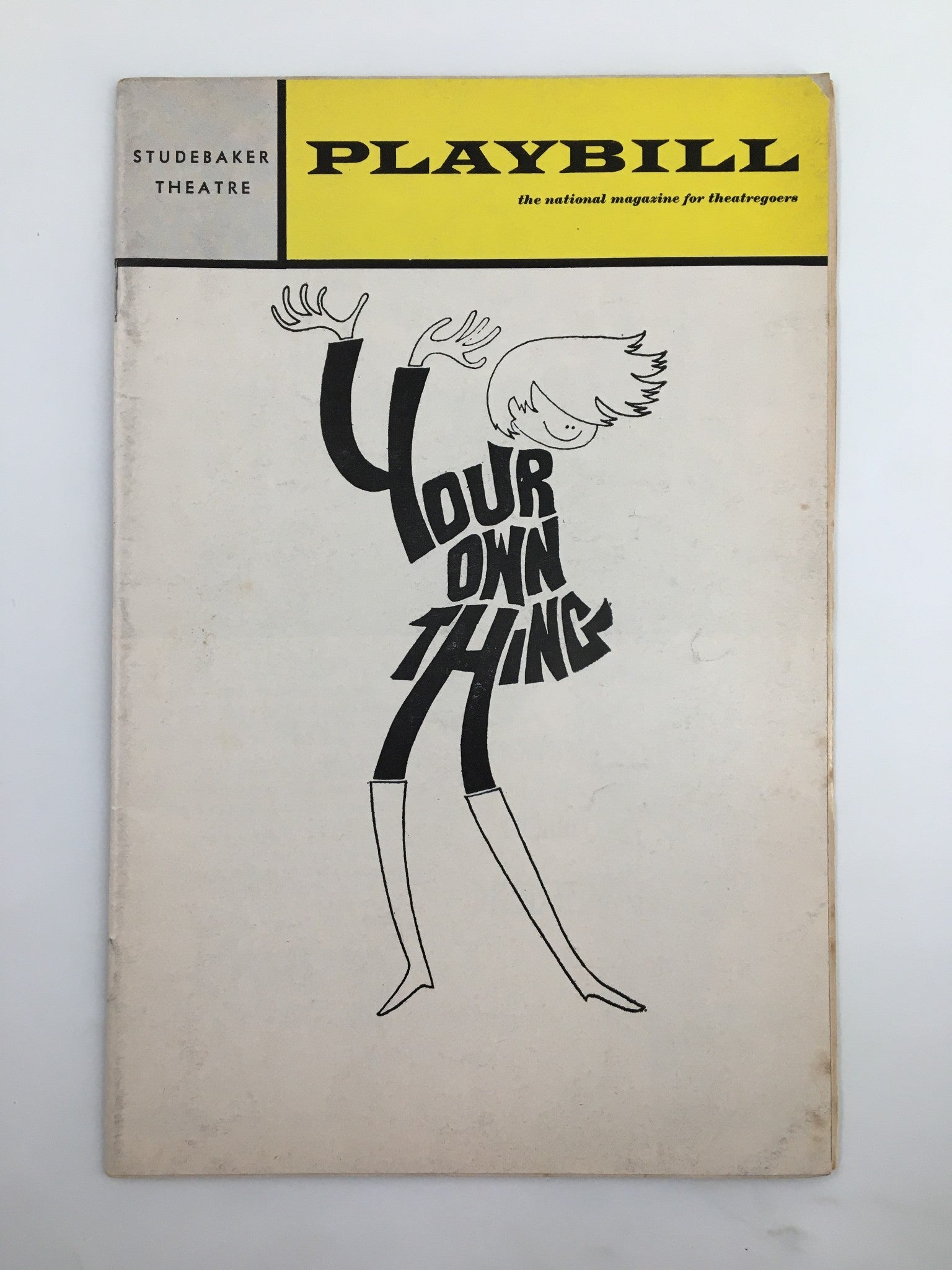 1969 Playbill Studebaker Theater Gretchen Wyler in Your Own Thing