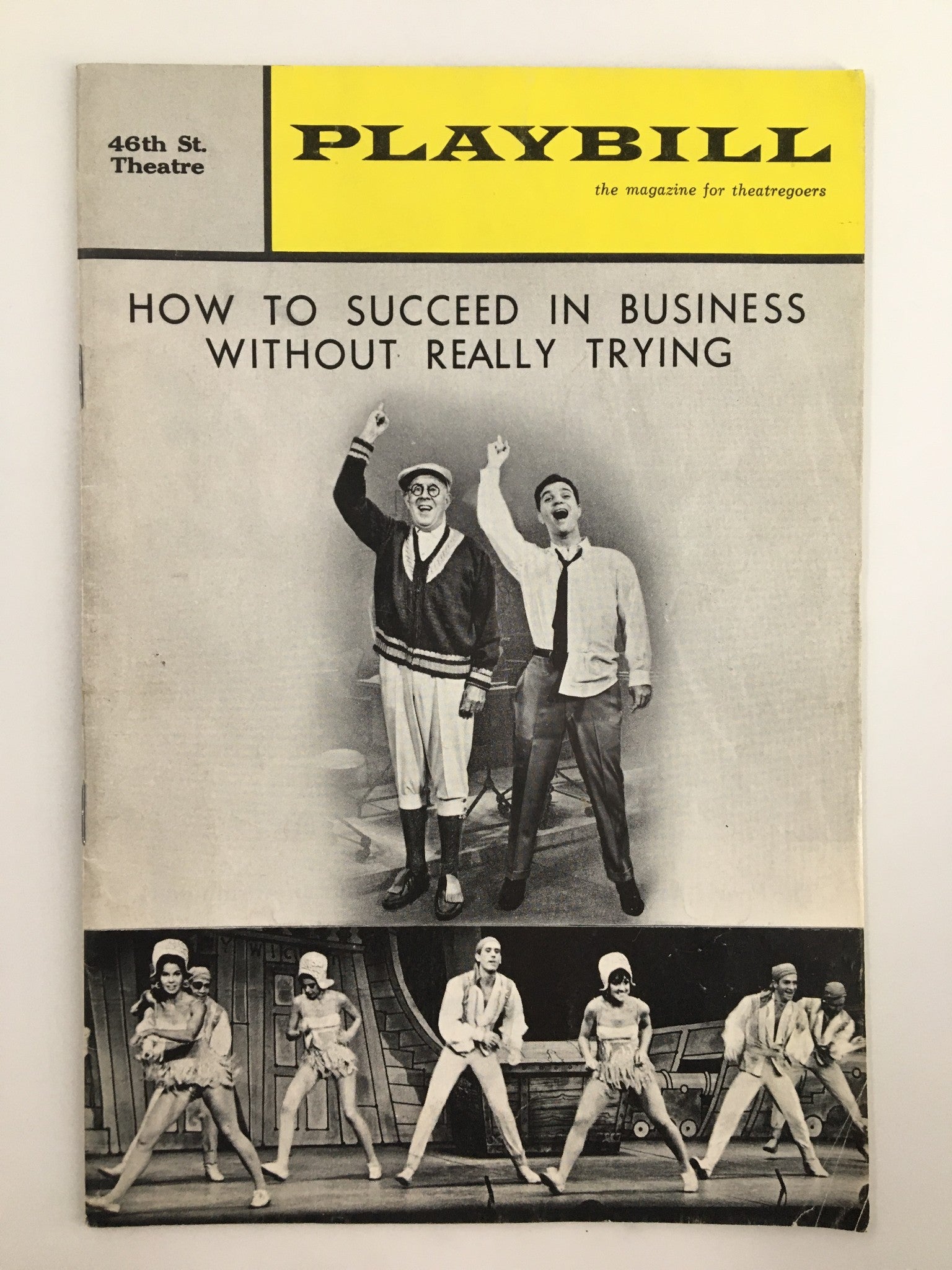 1963 Playbill 46th St. Theatre How To Succeed in Business Without Really Trying