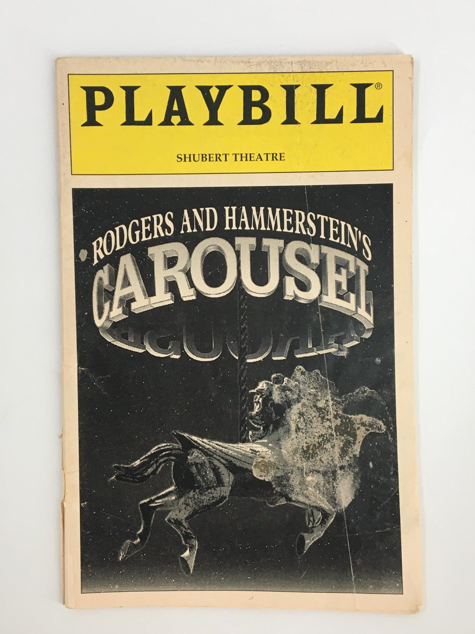 1996 Playbill Shubert Theatre Rodgers and Hammerstein's Carousel