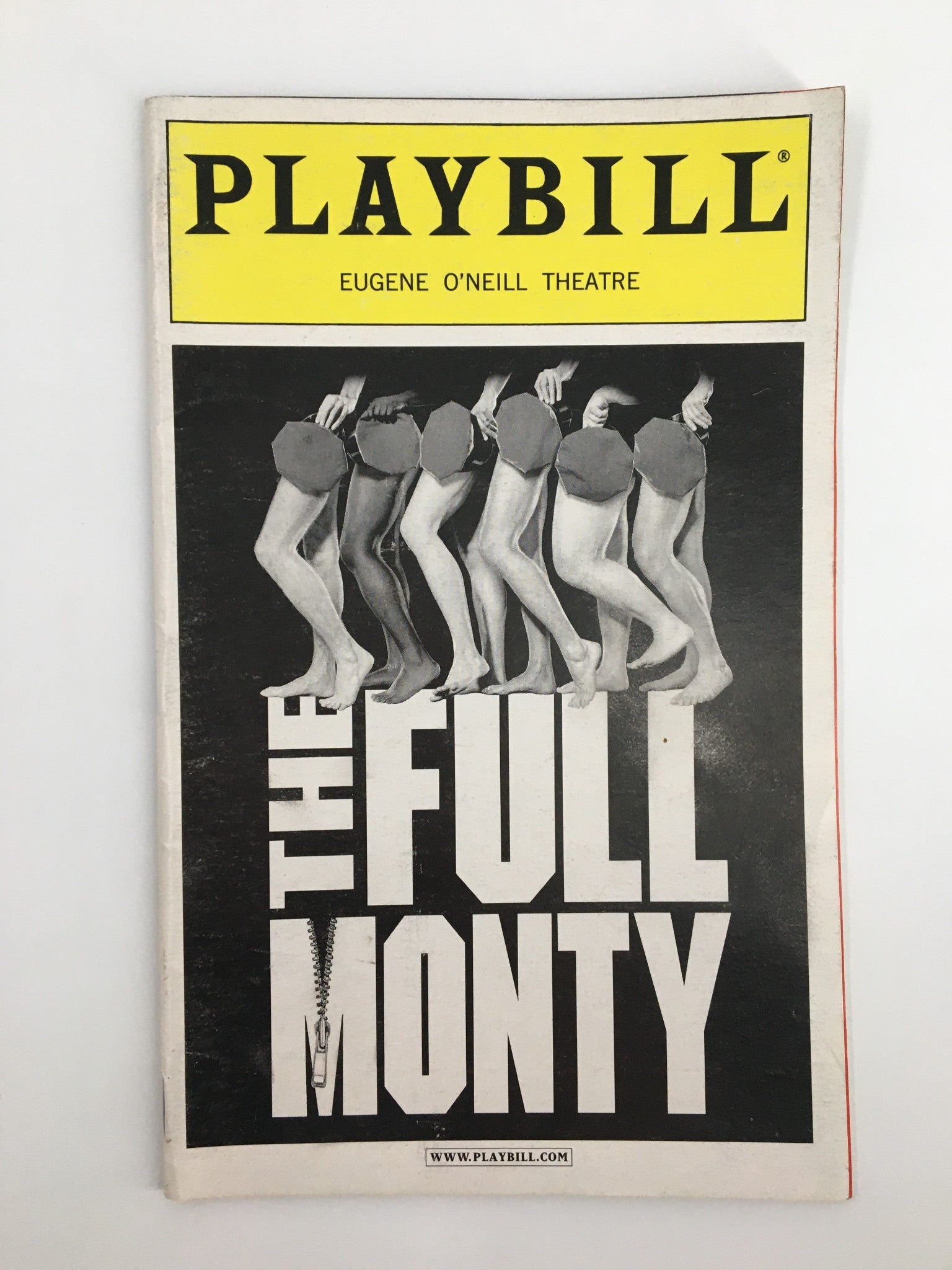 2001 Playbill Eugene O'Neill Theatre The Full Monty The Broadway Musical