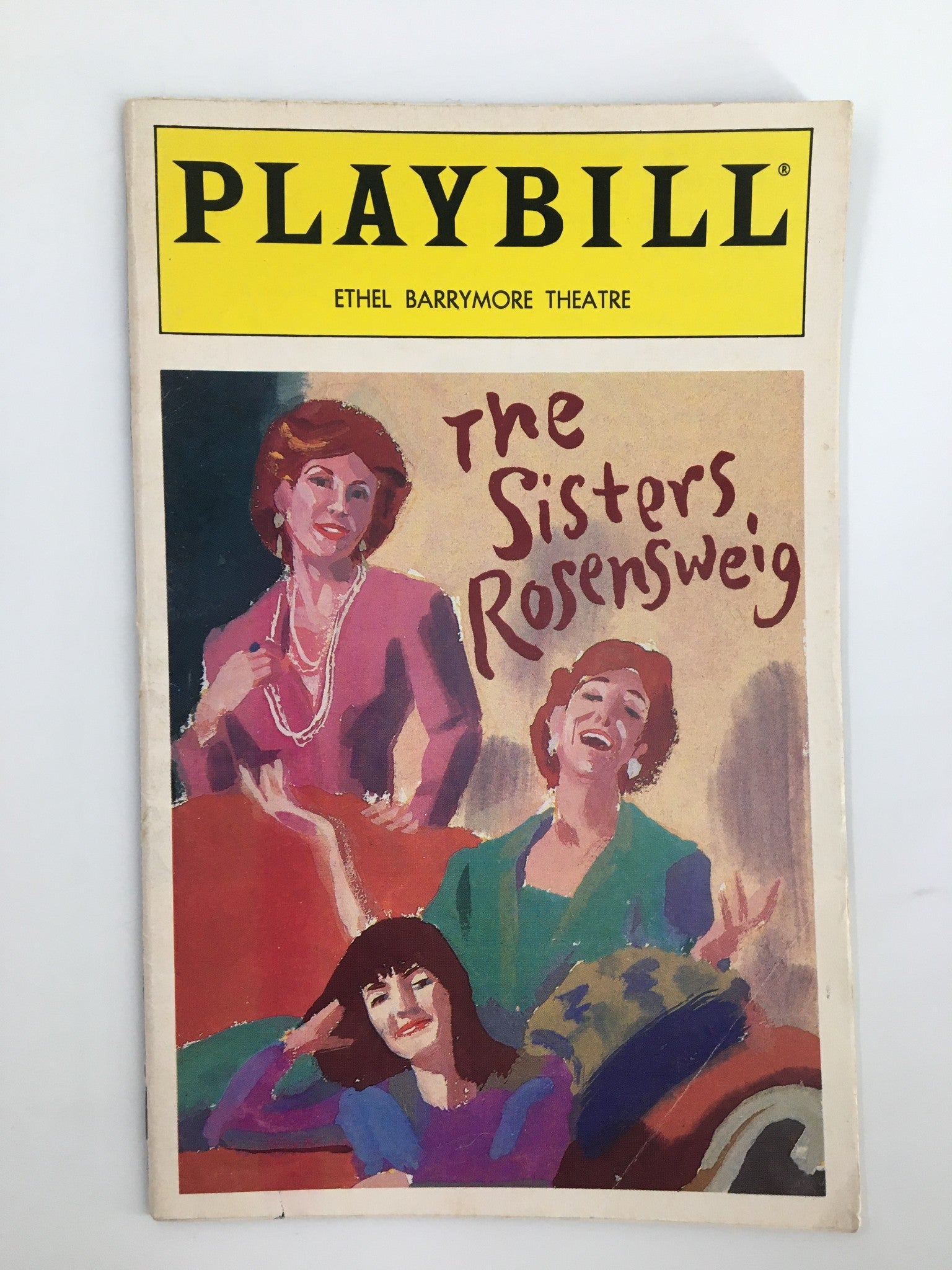 1994 Playbill Ethel Barrymore Theatre Linda Lavin in The Sisters Rosensweig