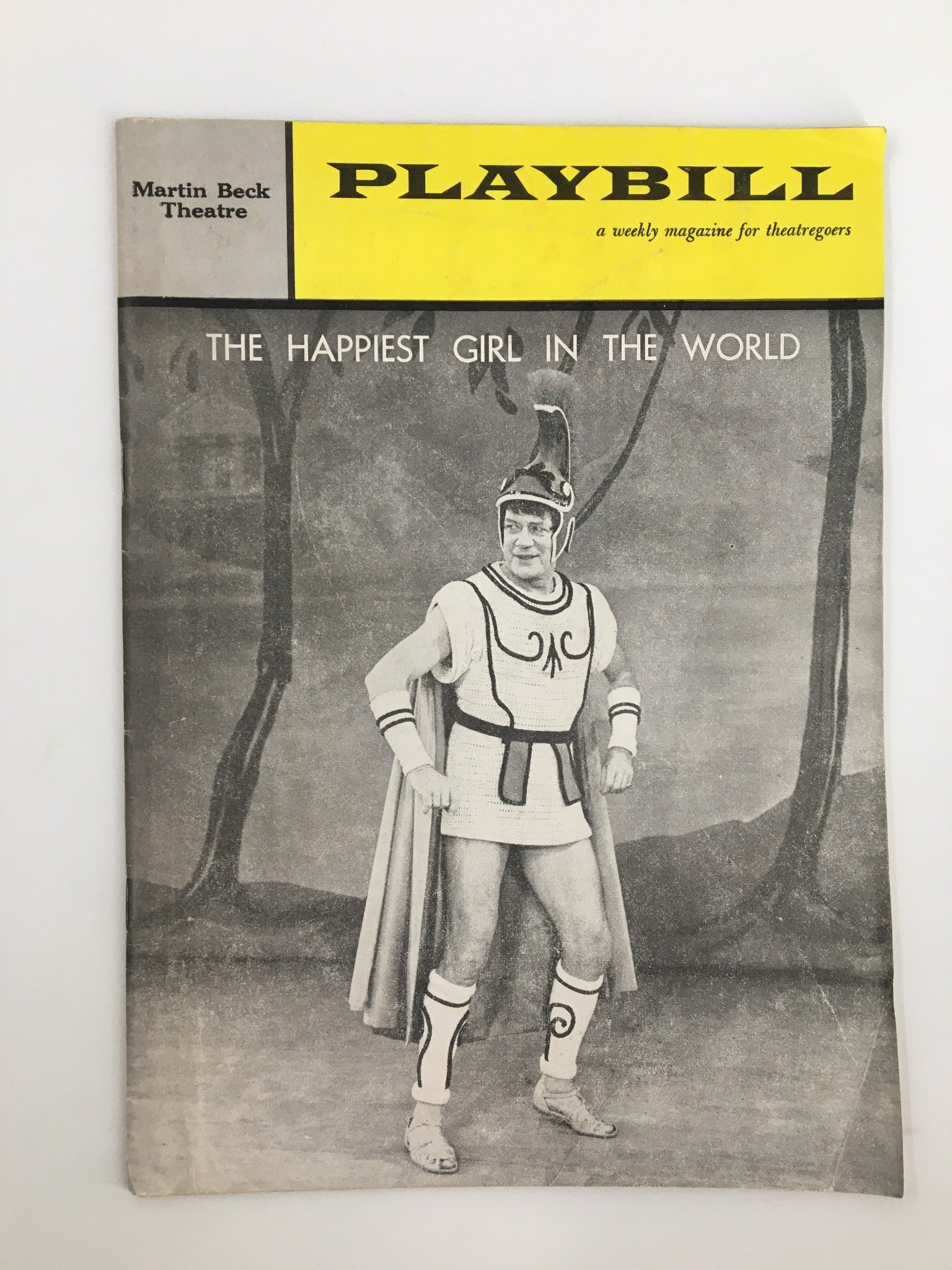 1961 Playbill Martin Beck Theatre Cyril Ritchard The Happiest Girl in the World