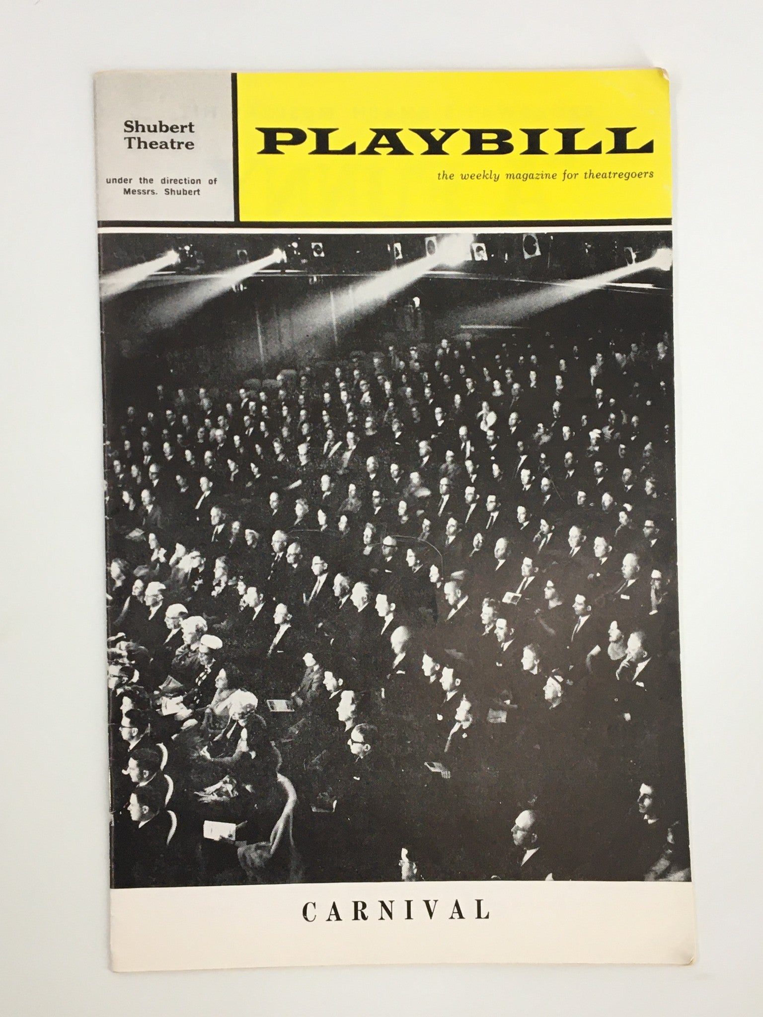 1963 Playbill Shubert Theatre Elaine Malbin, Ed Ames in Carnival