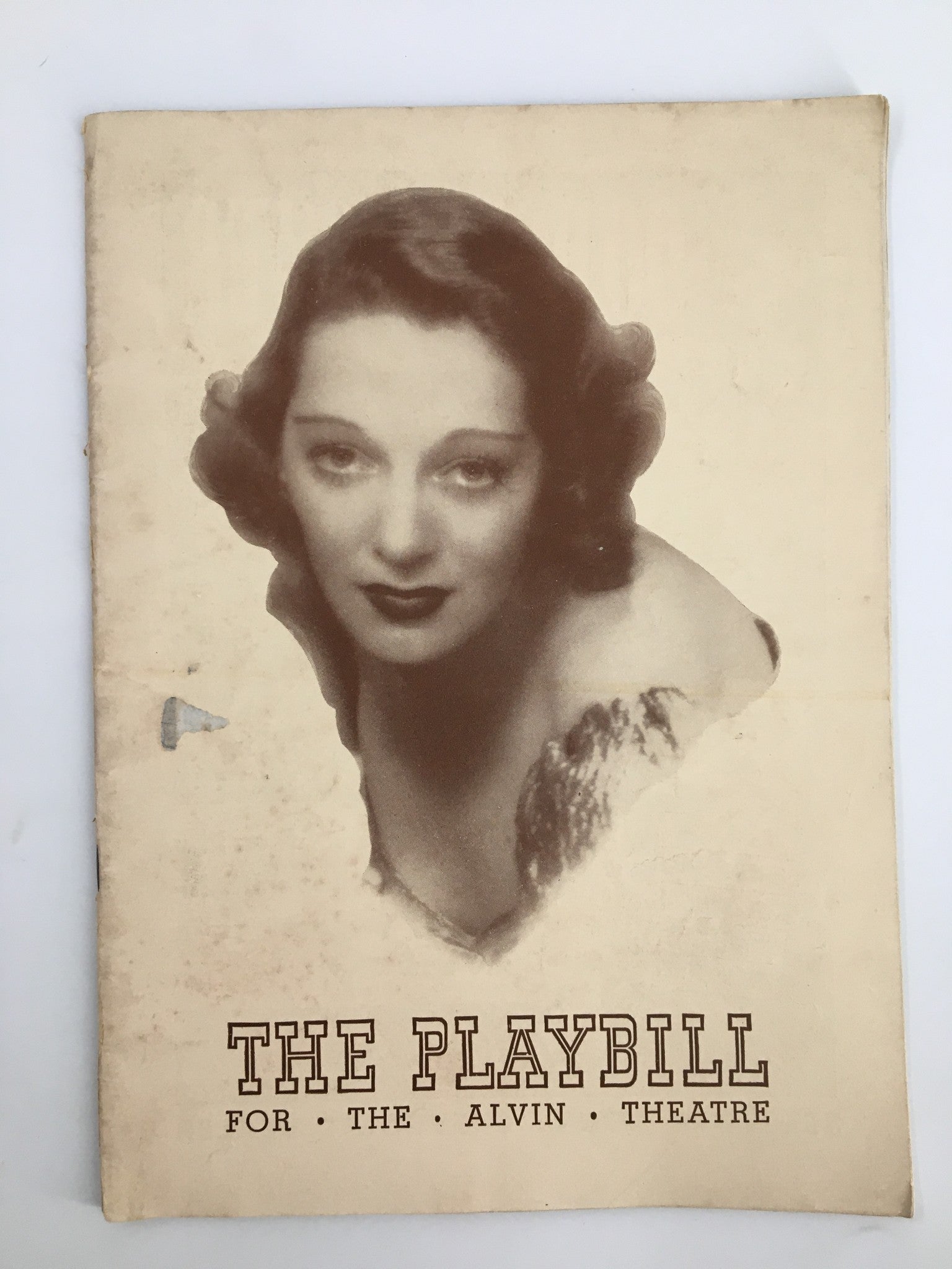 1941 Playbill Alvin Theatre Gertrude Lawrence in Lady in the Dark