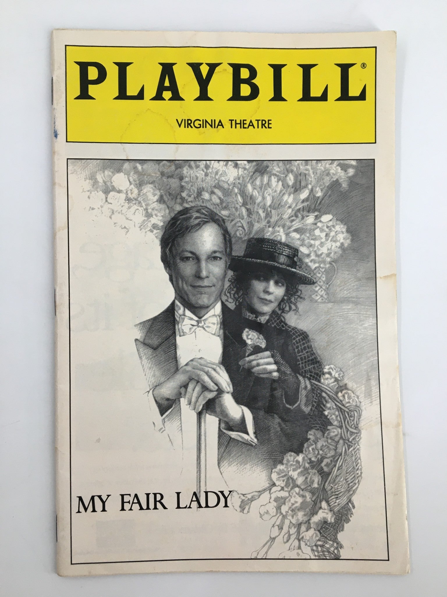 1994 Playbill Virginia Theatre Richard Chamberlain in My Fair Lady