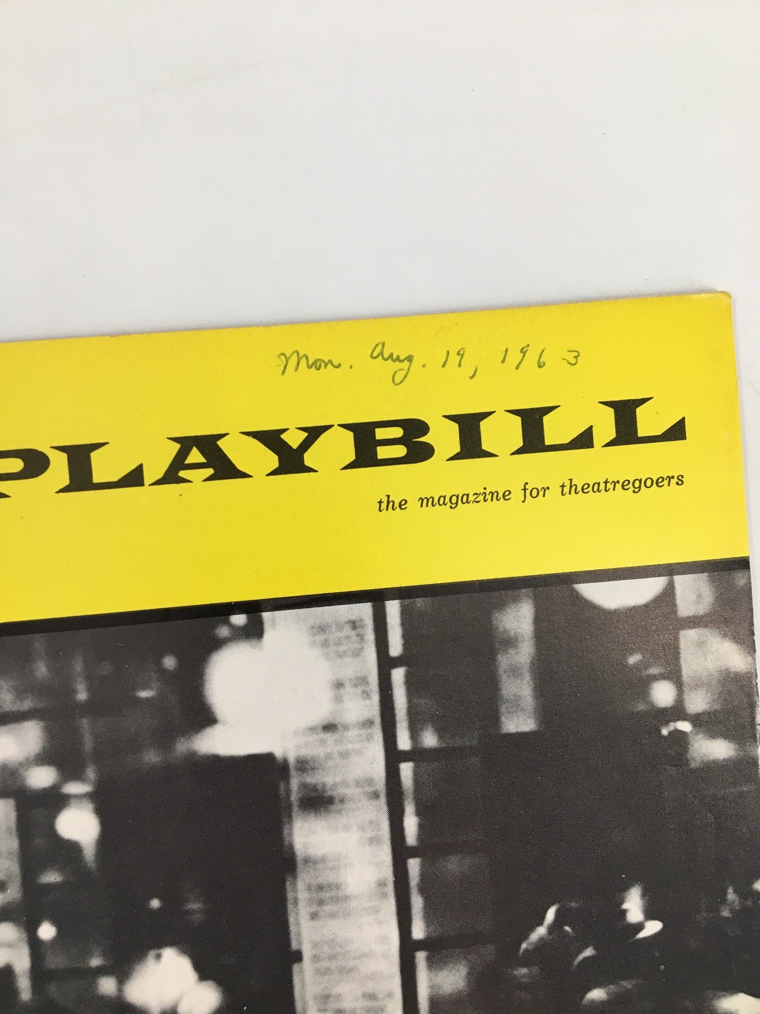 1963 Playbill Henry Miller's Theatre Sylvia Sidney in Enter Laughing