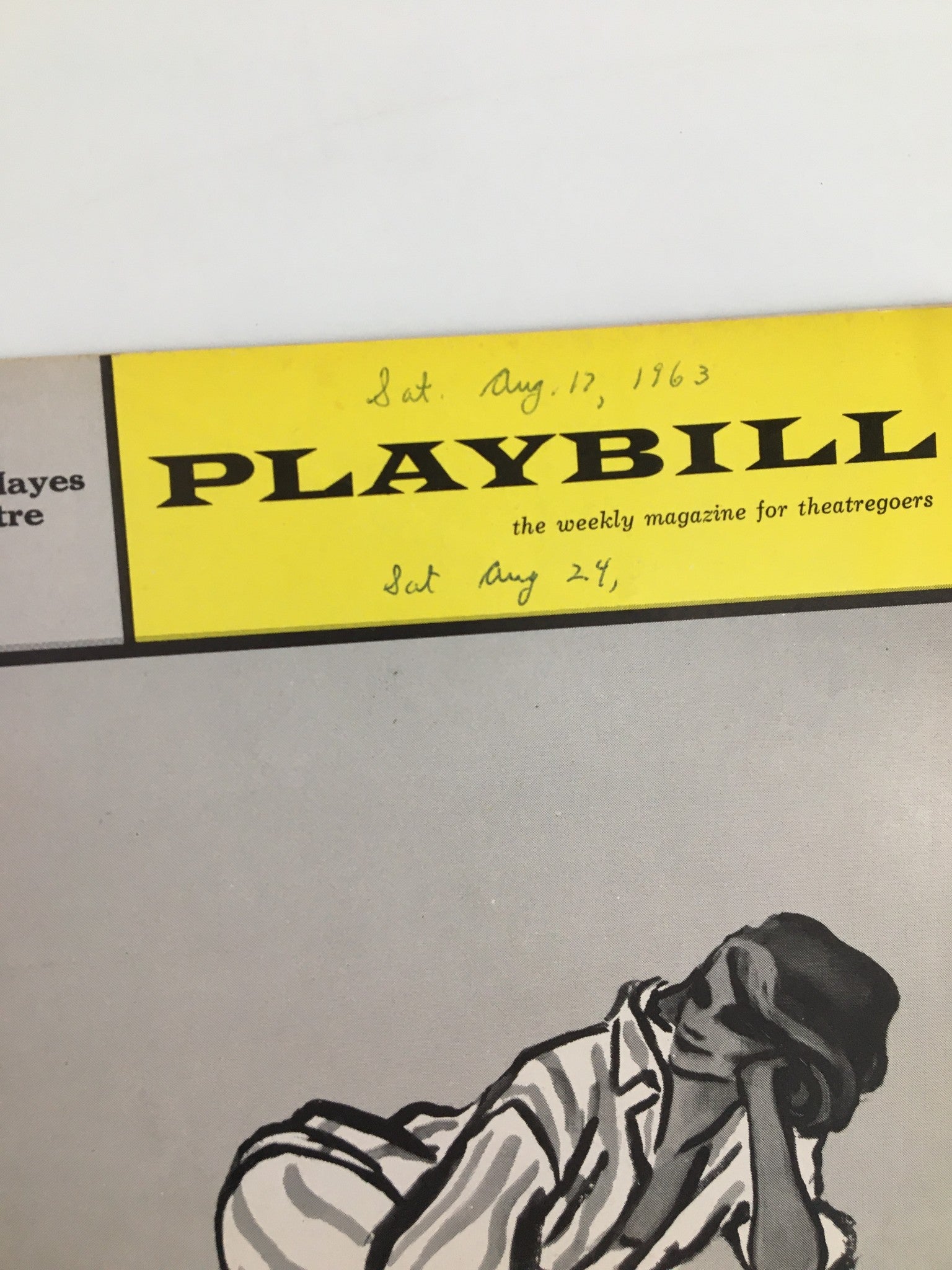 1963 Playbill Helen Hayes Theatre Biff McGuire, Michael Evans in Mary, Mary